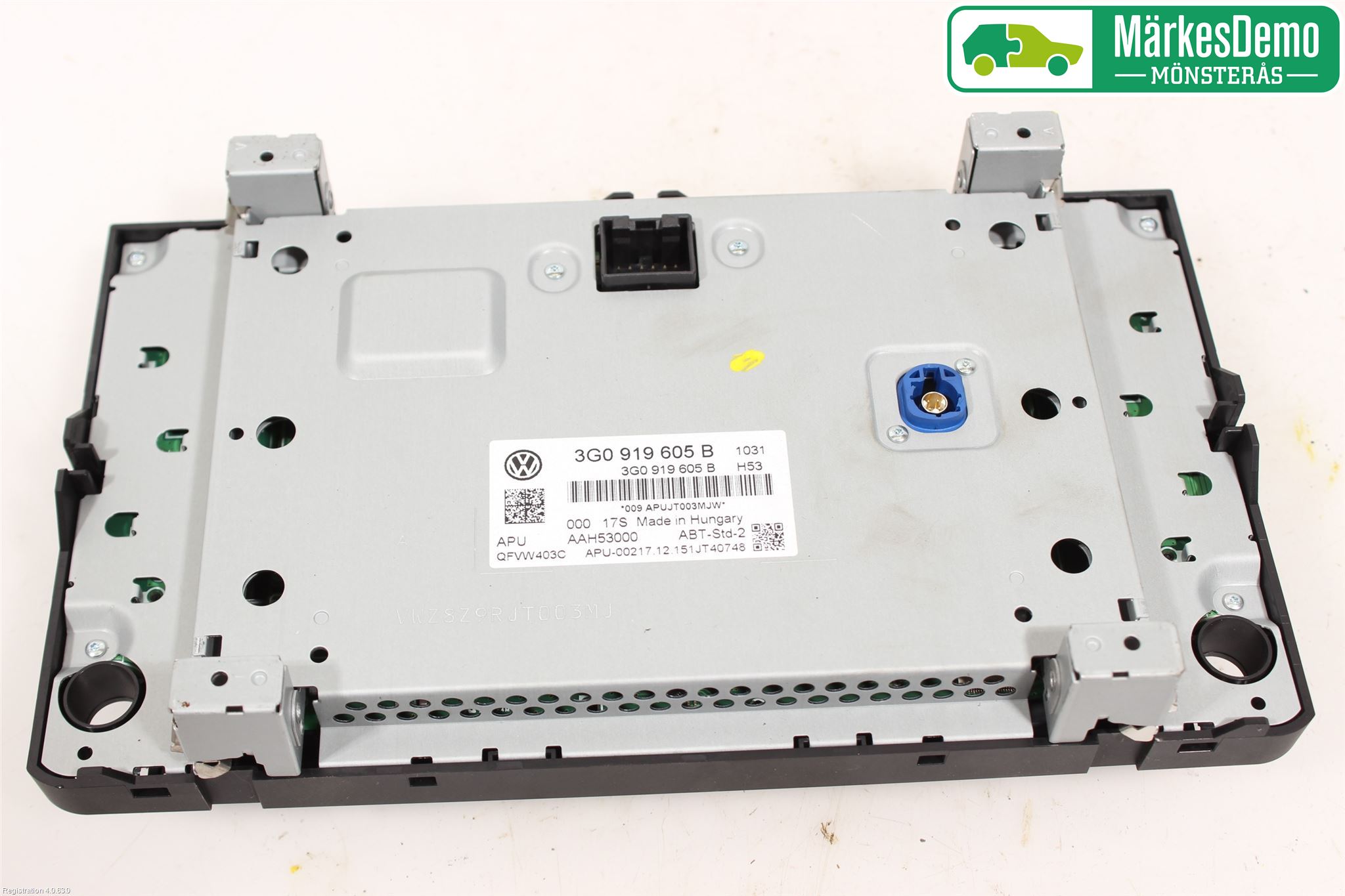 Volkswagen VW PASSAT 15-19 Multifunktionsdisplay