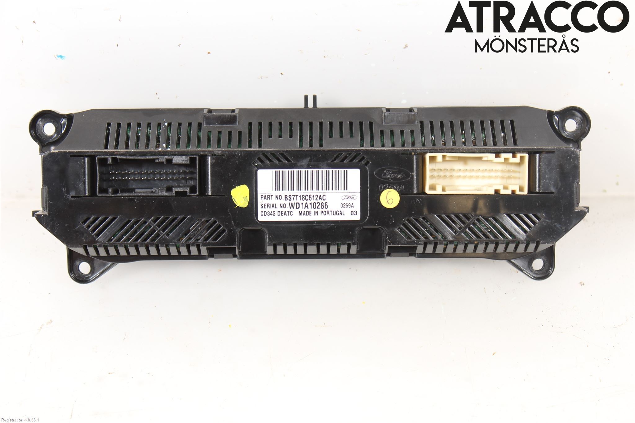 Ford MONDEO 07-15 Varme Ac Betjening-Display
