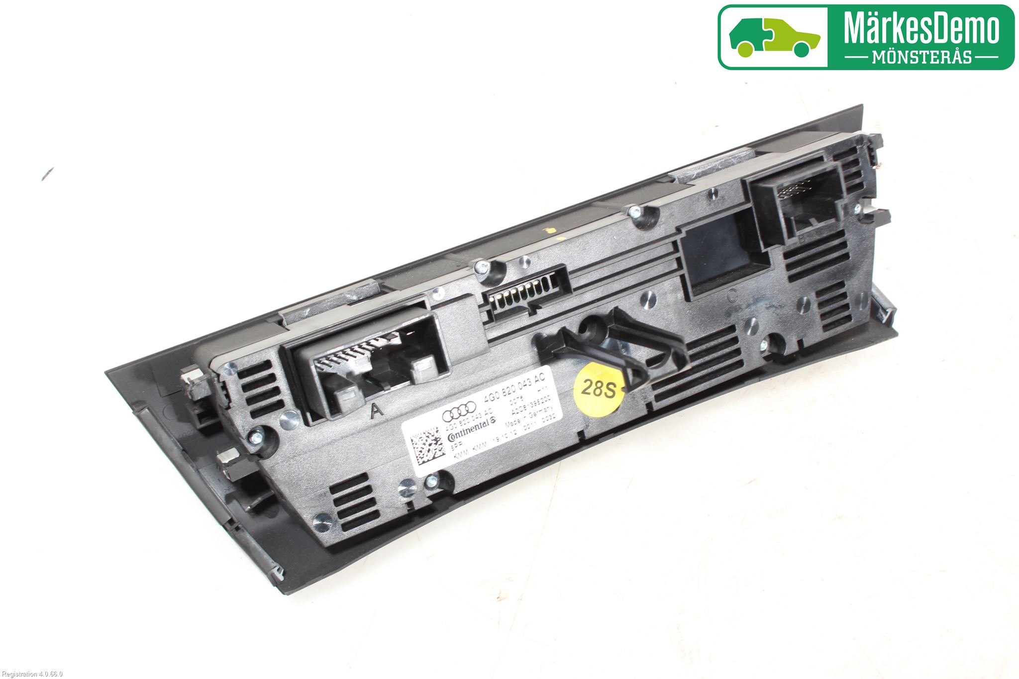 Audi A6/S6 4G 11-18 Varme Ac Betjening-Display