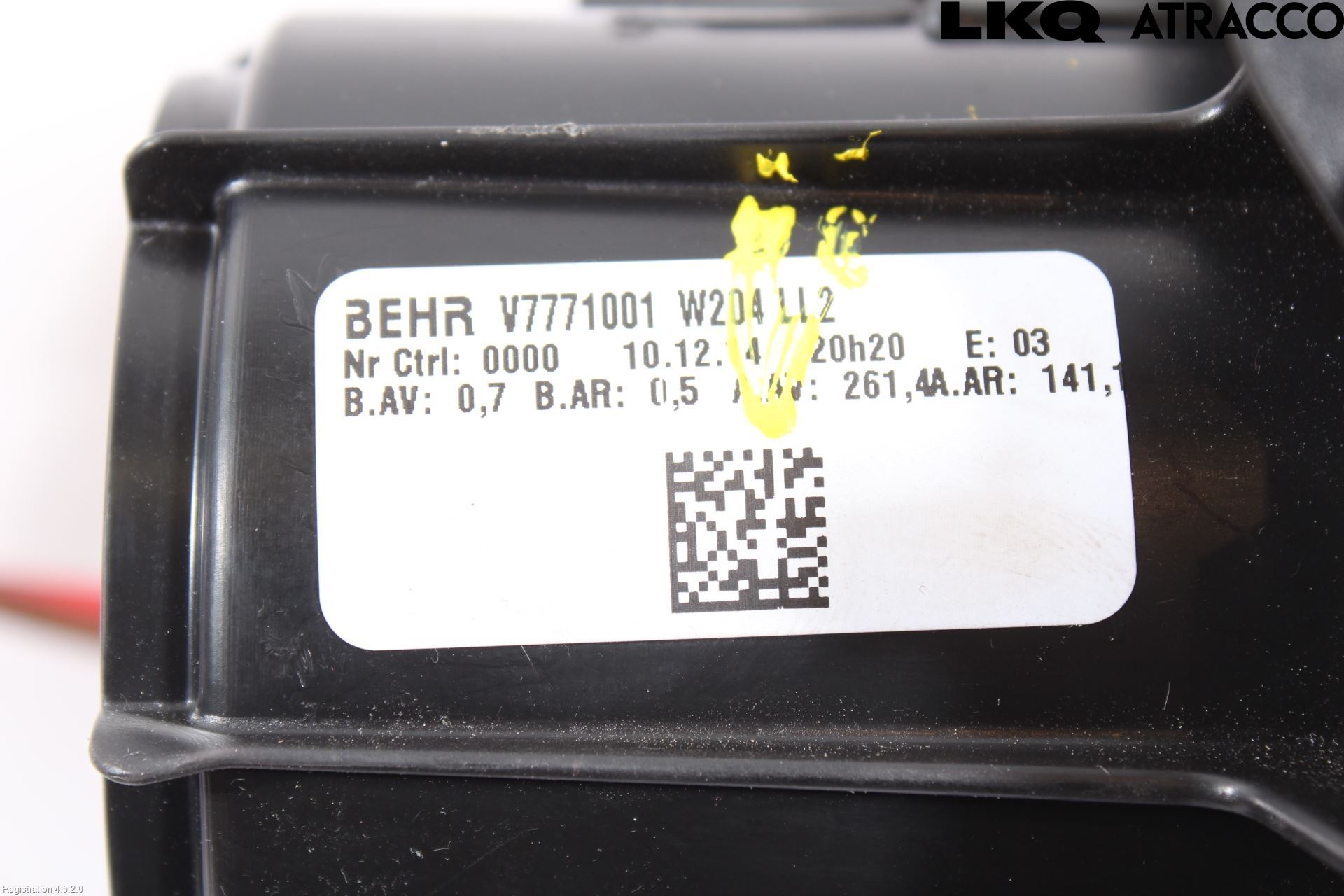 Mercedes-Benz MB E-KLASS (W212) 09-16 Varmeapparat Viftemotor