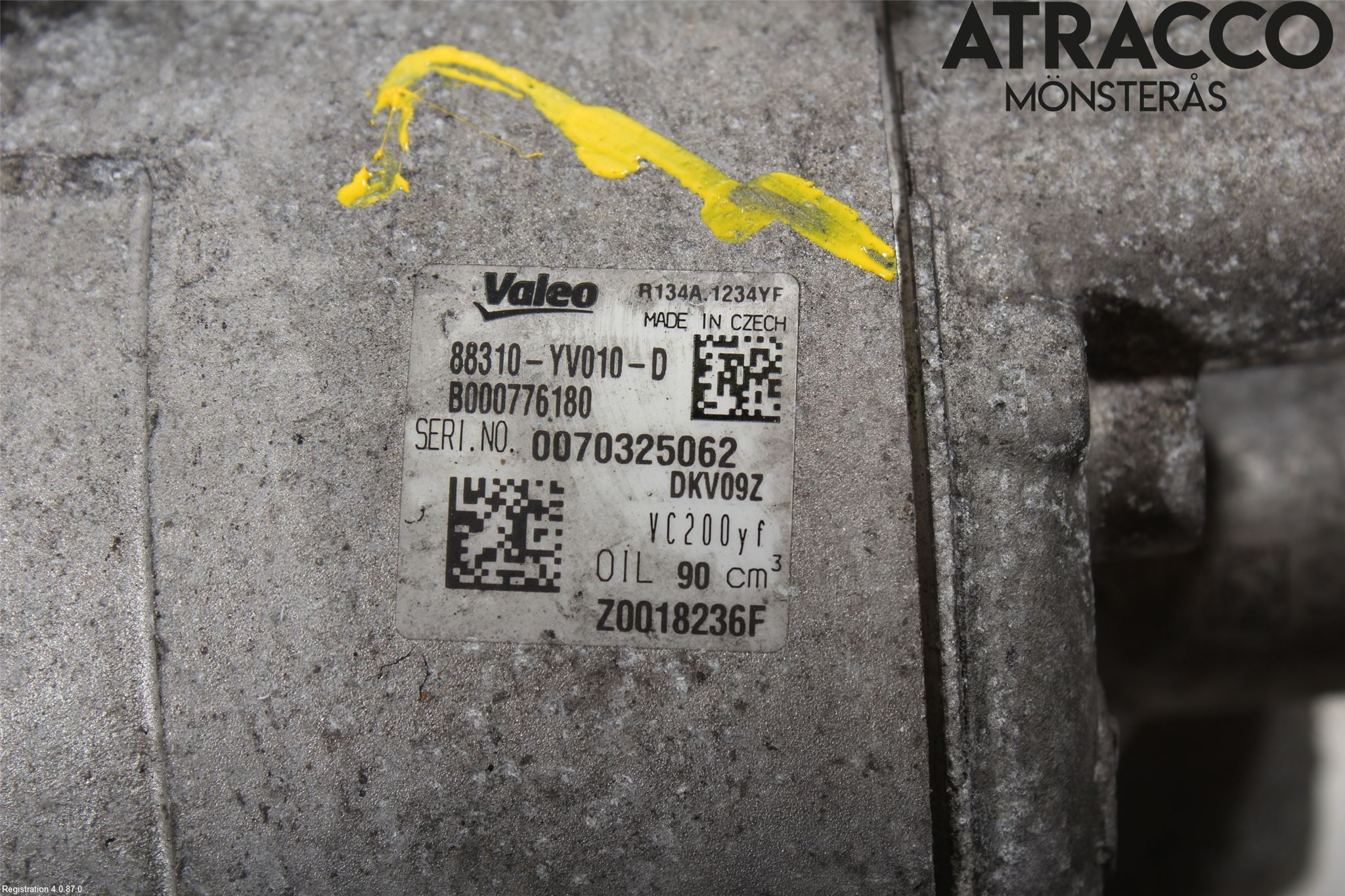 Toyota AYGO 15-21 Varme Ac Kompressor