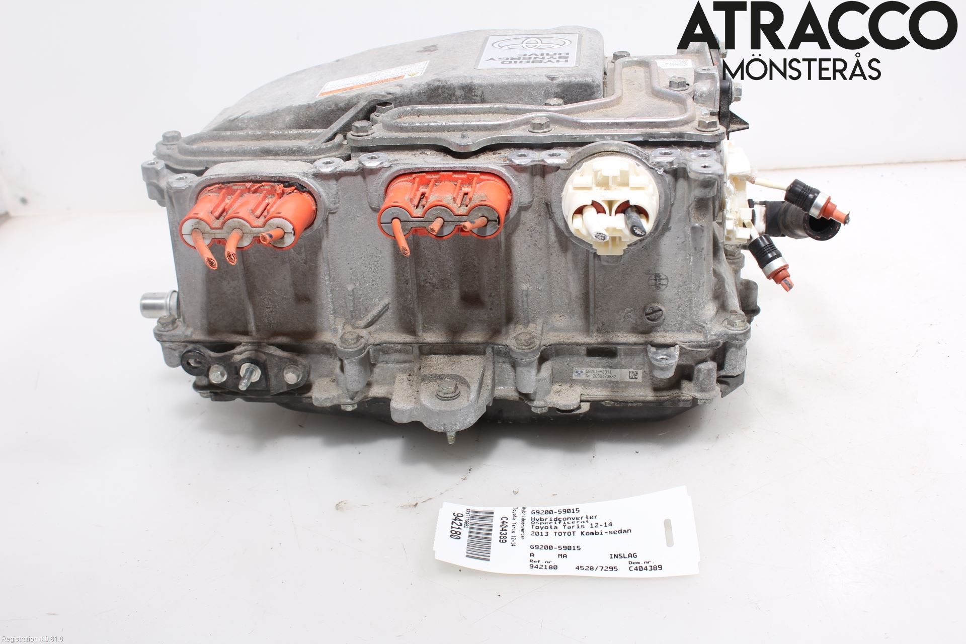 Toyota YARIS XP130 12-14 Hybridconverter