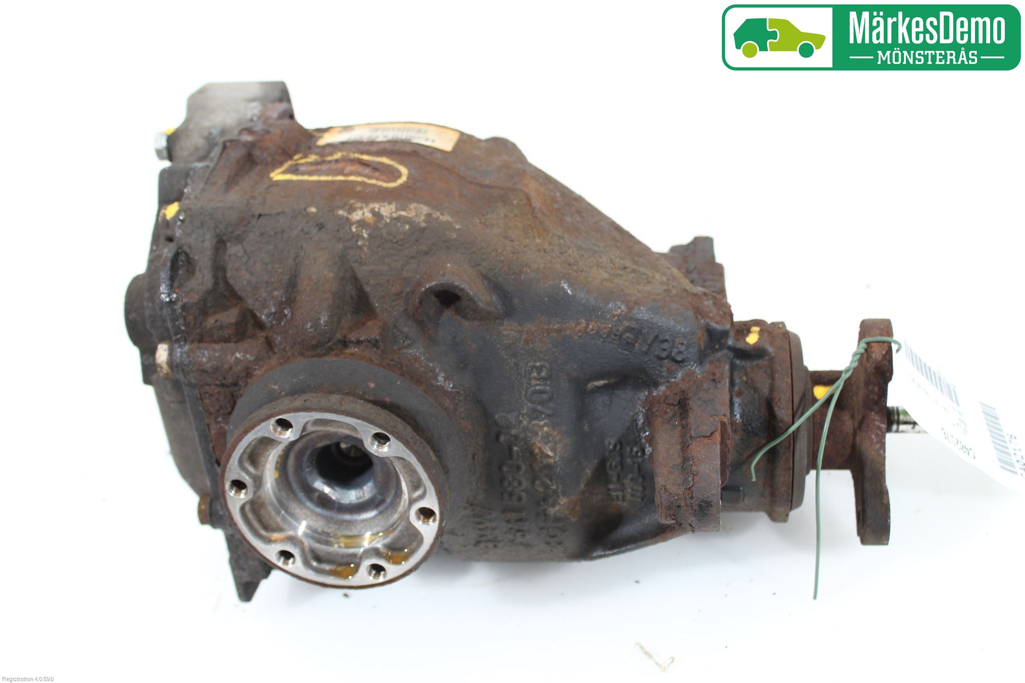 BMW 1 E87/81 5D/3D 03-11 Bakaksel Kardang Bak -Diff