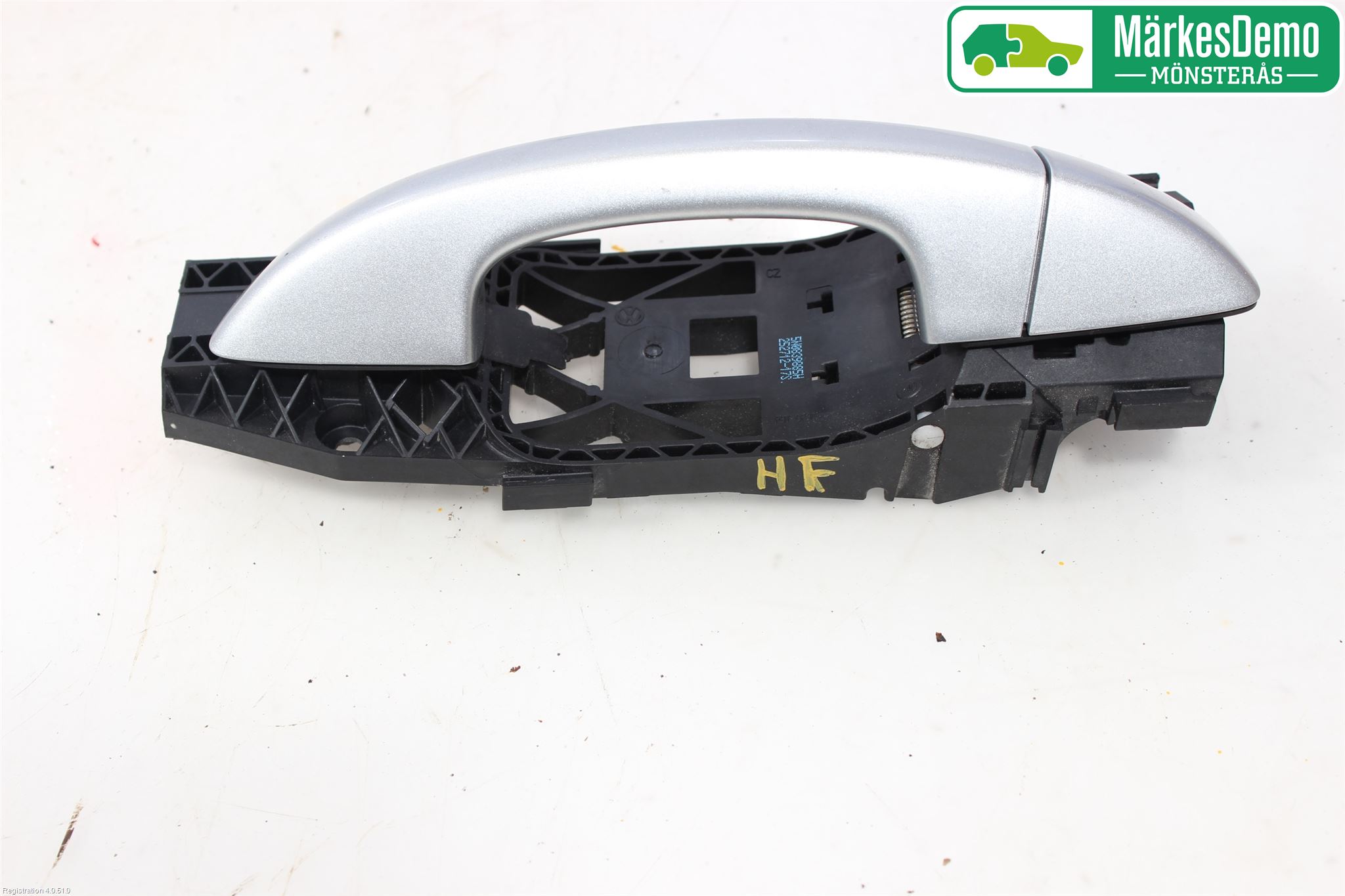 Volkswagen VW GOLF VI 09-13 Dørhandtak Ytre Høyre