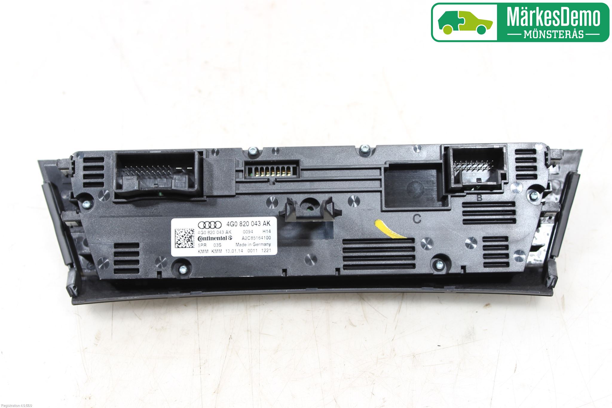 Audi A6/S6 4G 11-18 Varme Ac Betjening-Display
