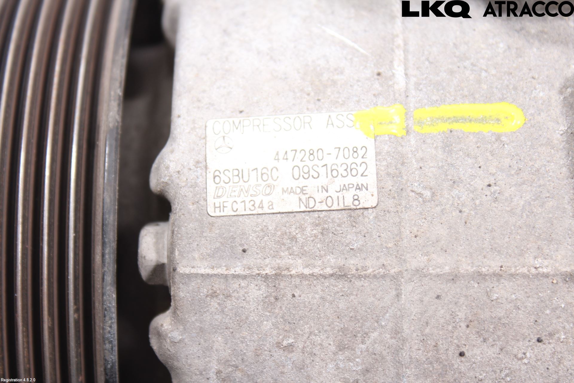 Mercedes-Benz MB E-KLASS (W212) 09-16 Varme Ac Kompressor