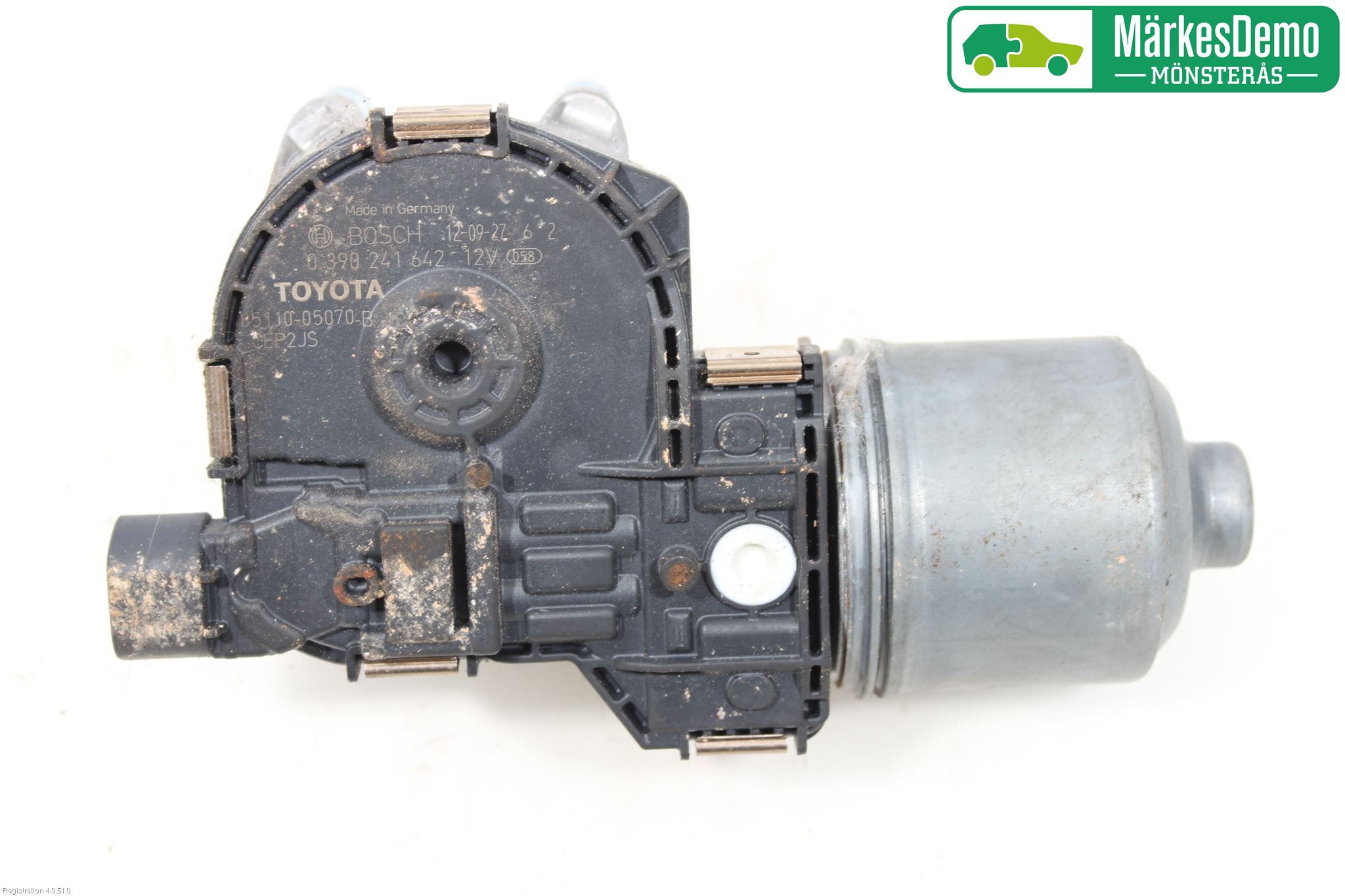 Toyota AVENSIS 09-15 Viskermotor Frontrute