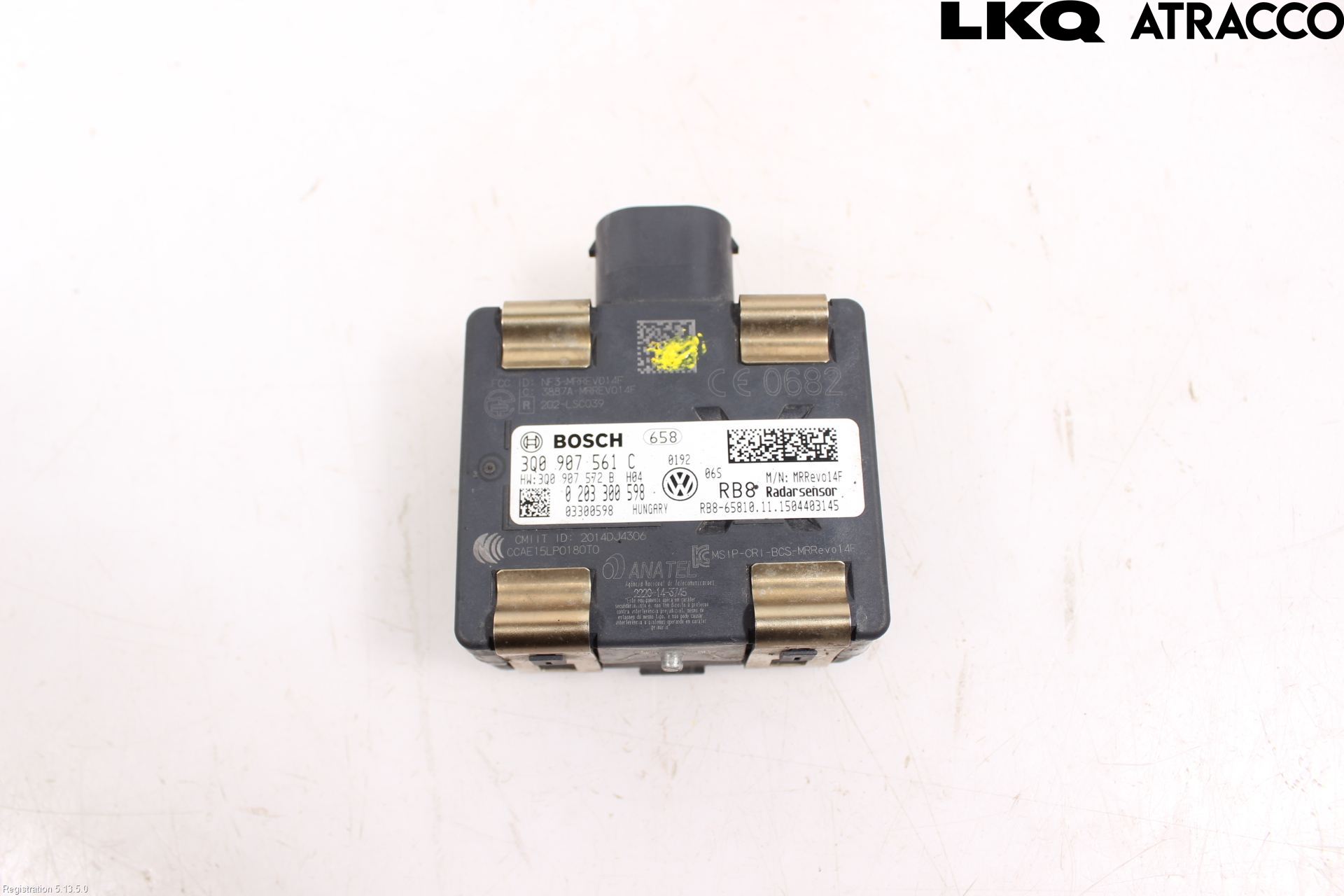 Volkswagen VW PASSAT 15-19 Sensor Kollisjonsbeskyttelse