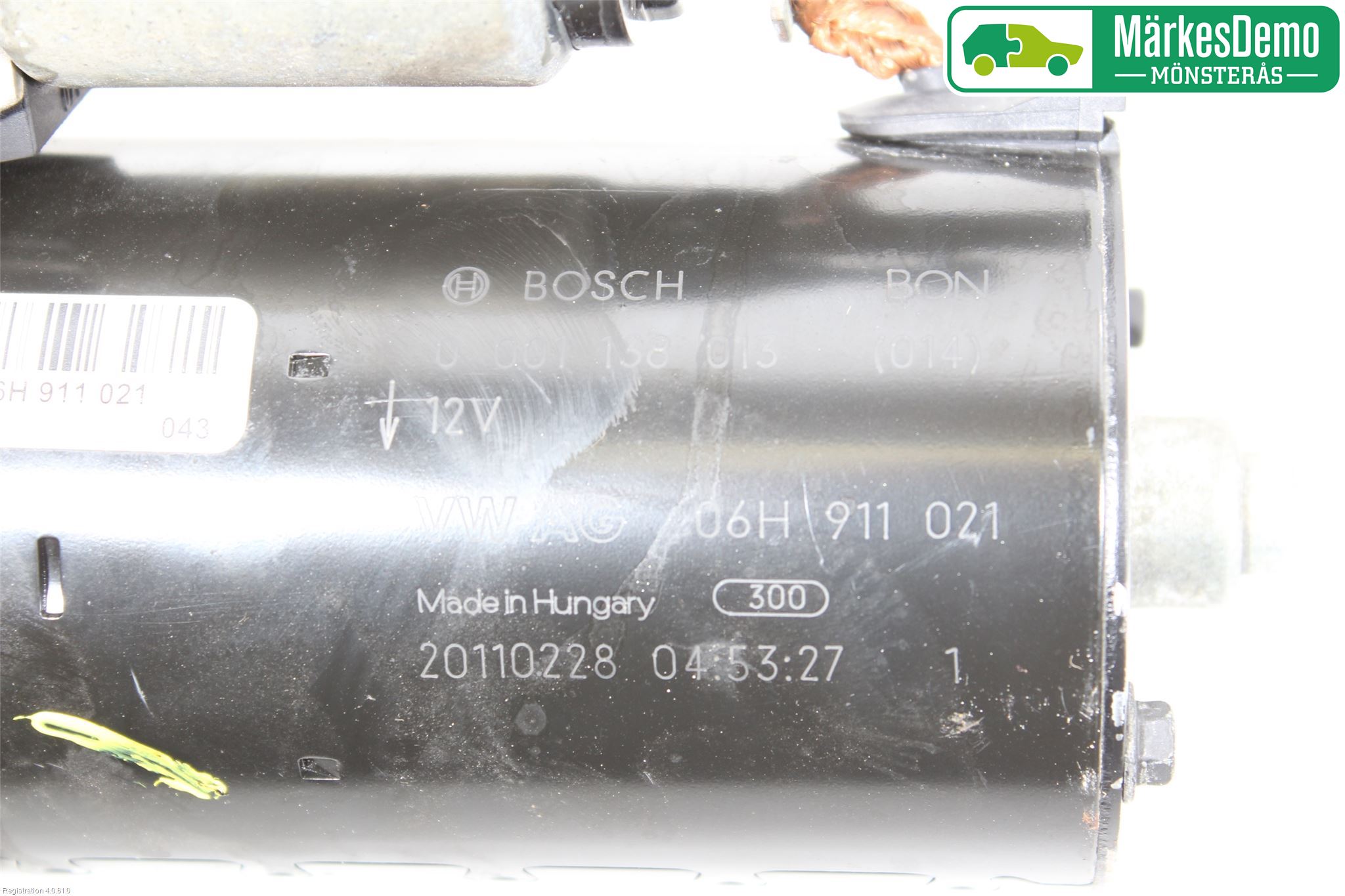 Audi A4/S4 08-11 Startmotor