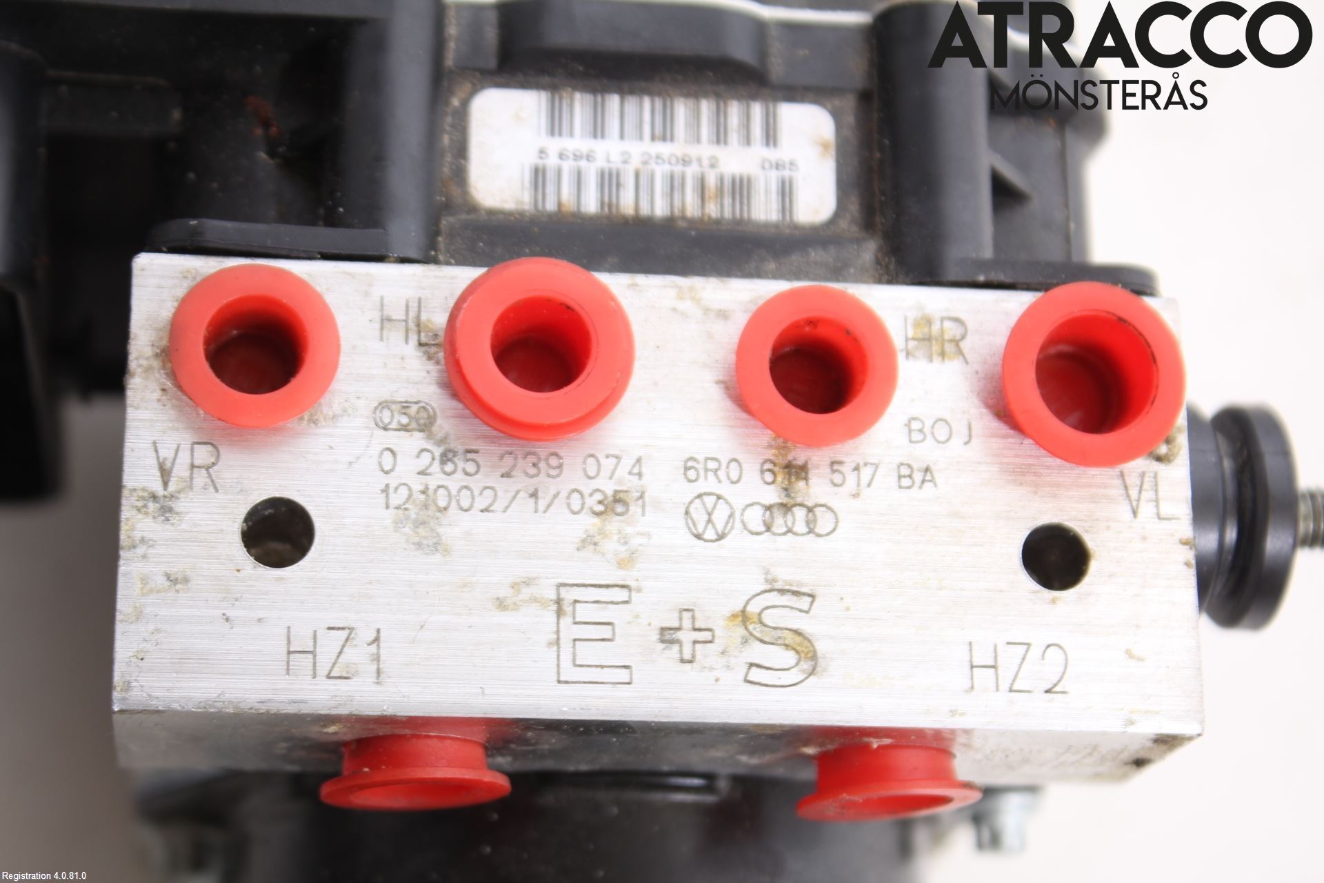 Volkswagen VW POLO 10-17 Abs Hydraulikkaggregat