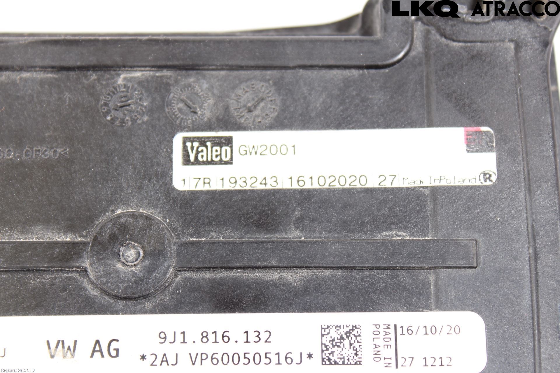 Volkswagen VW ID.3 21- Varmekammer - Veksler