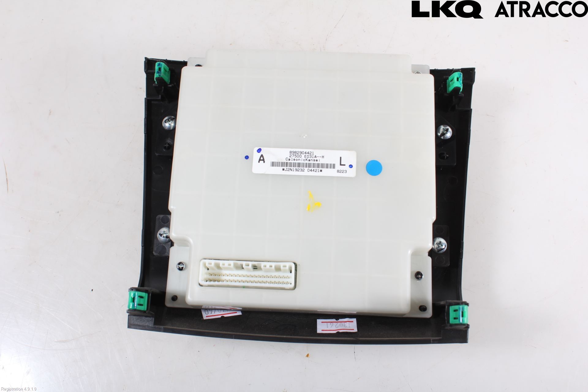 Isuzu D-MAX Varme Ac Betjening-Display