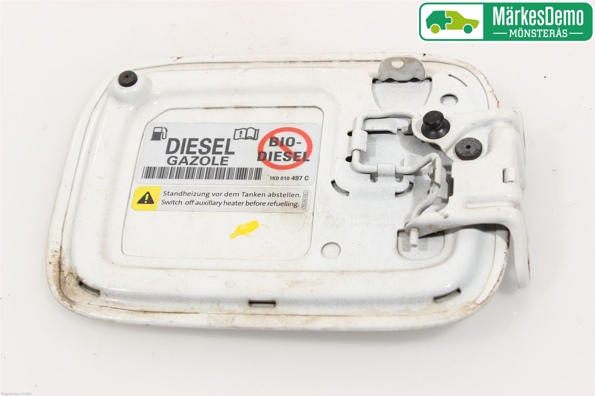 Volkswagen VW CADDY 11-15 Drivstoff Tankluke