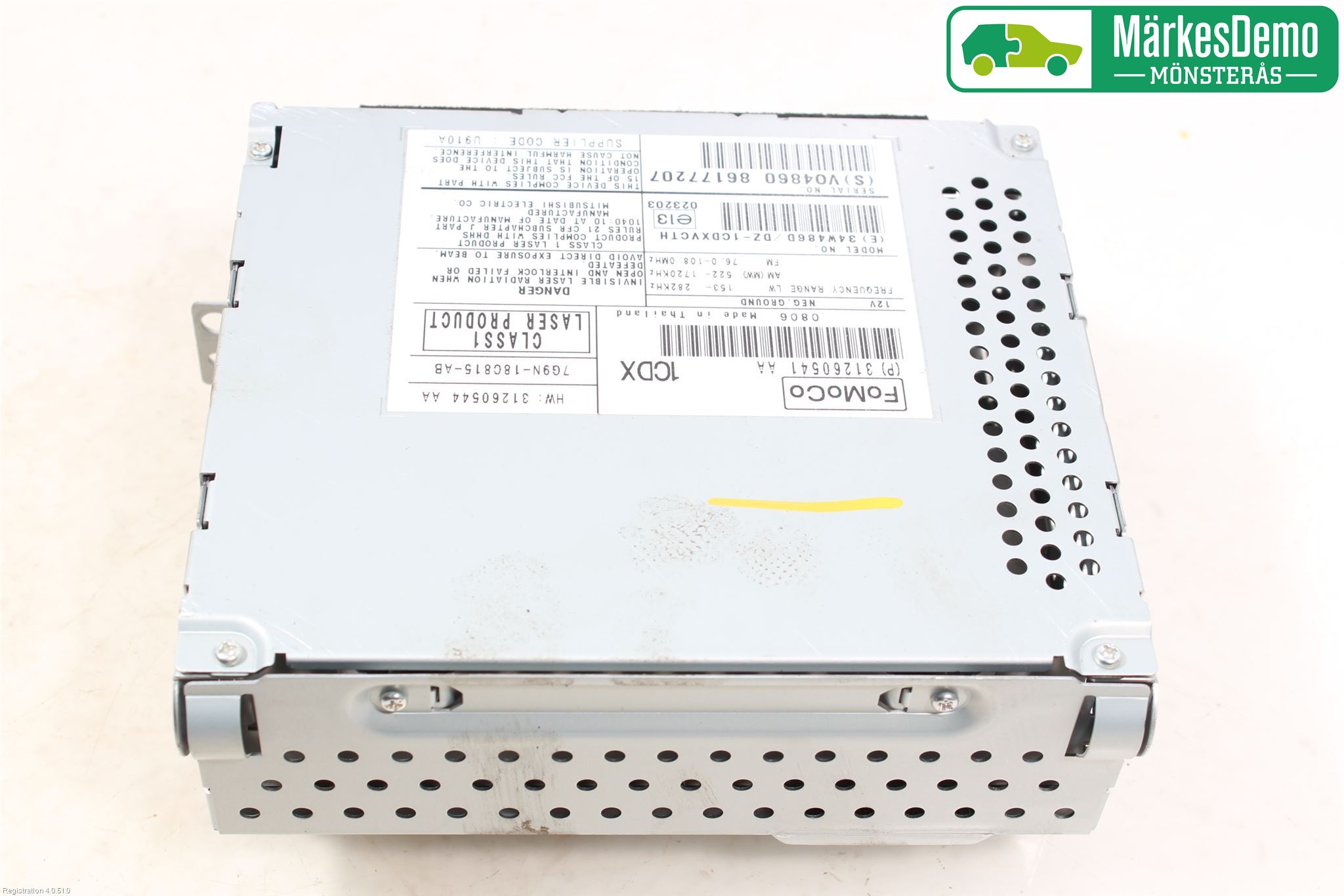 Volvo V70 08-13 Stereo Radio