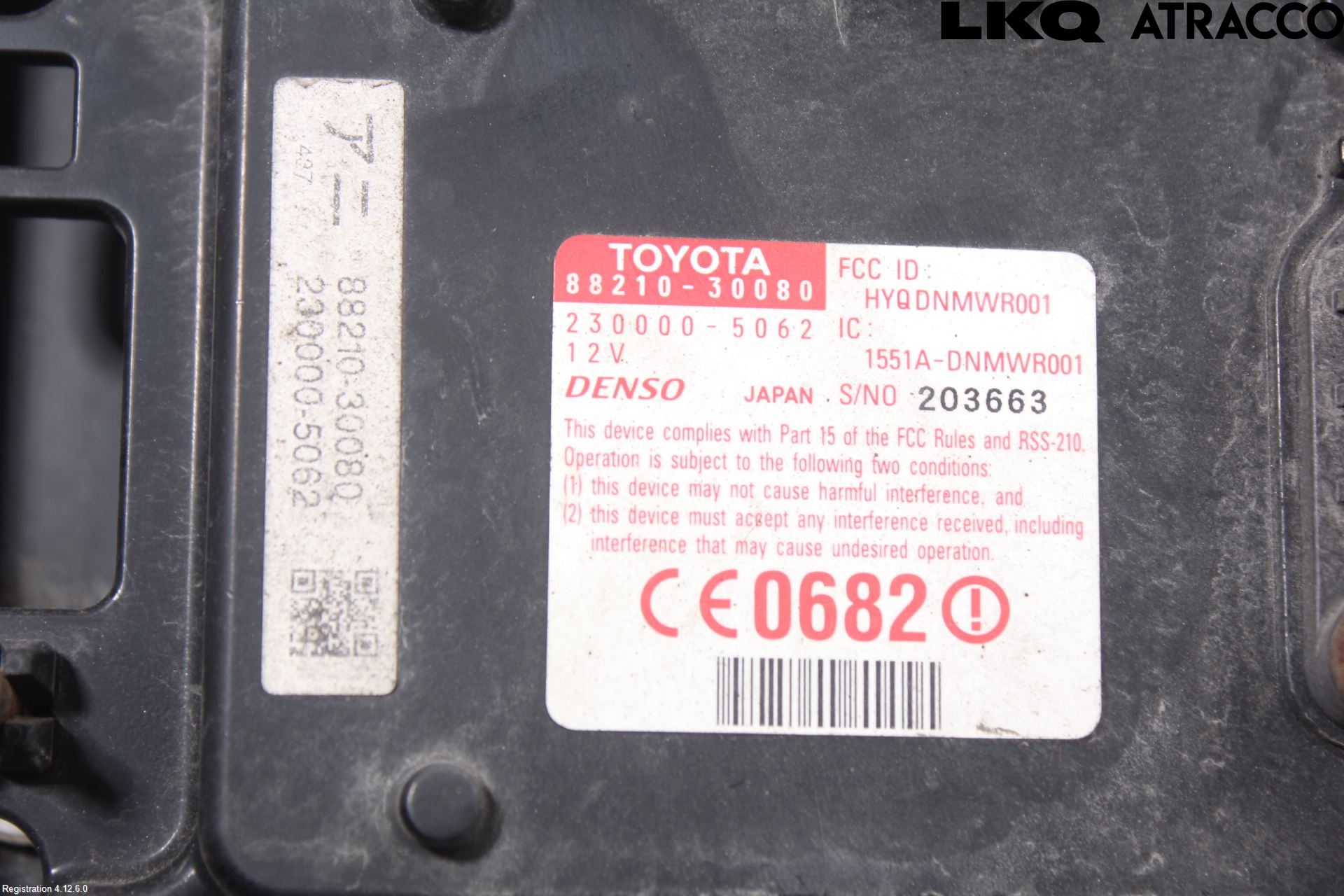 Lexus GS 300/430/450H 05-12 Sensor Kollisjonsbeskyttelse