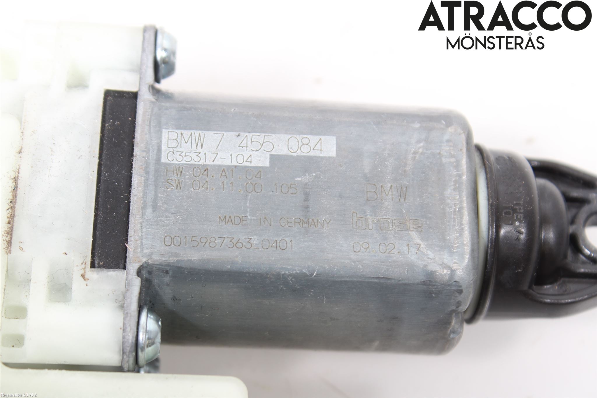 BMW 5 G30/G31/F90 17-23 Vindusheismotor