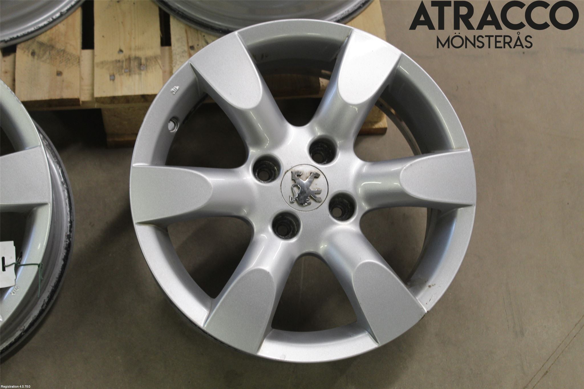 Peugeot 307     05-08 Felg Aluminium Sett 4Stk
