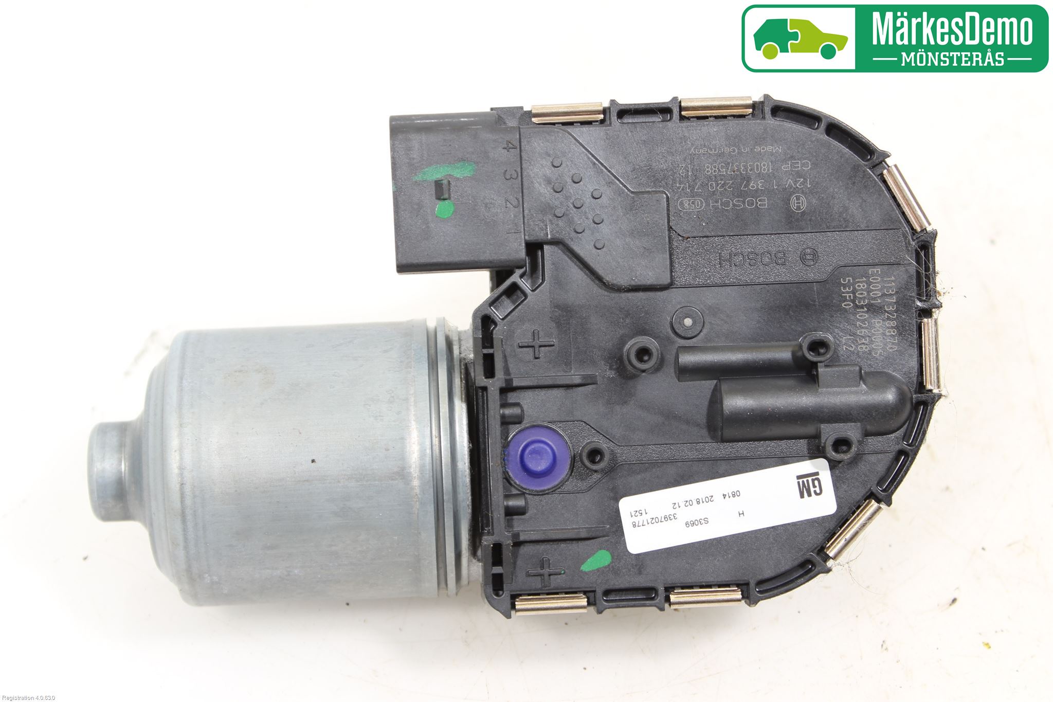 Opel ASTRA K 16-22 Viskermotor Frontrute