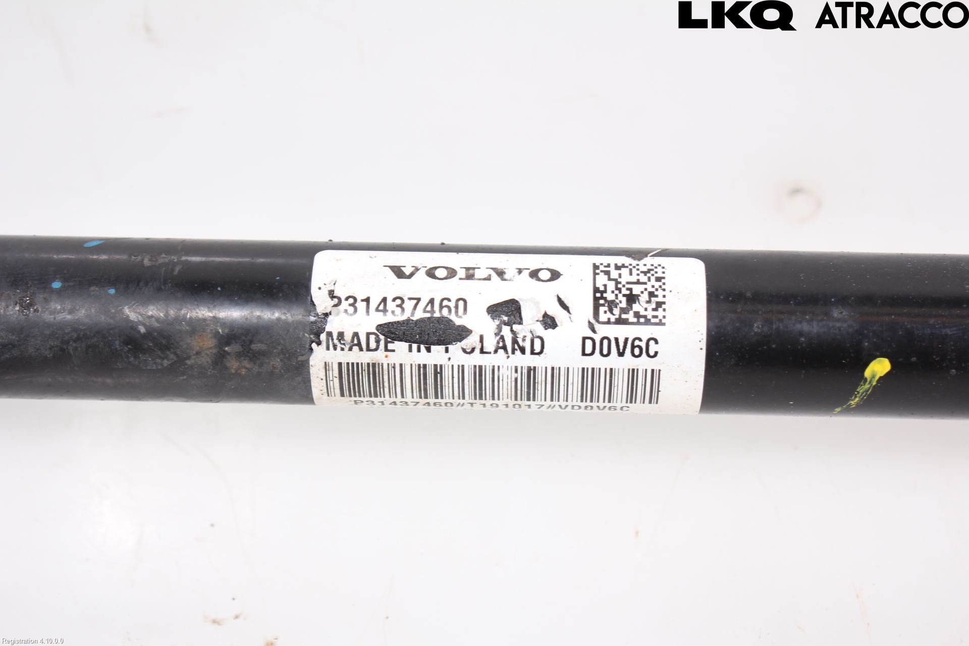 Volvo V60 19- Drivaksel Bak Kompl Høyre
