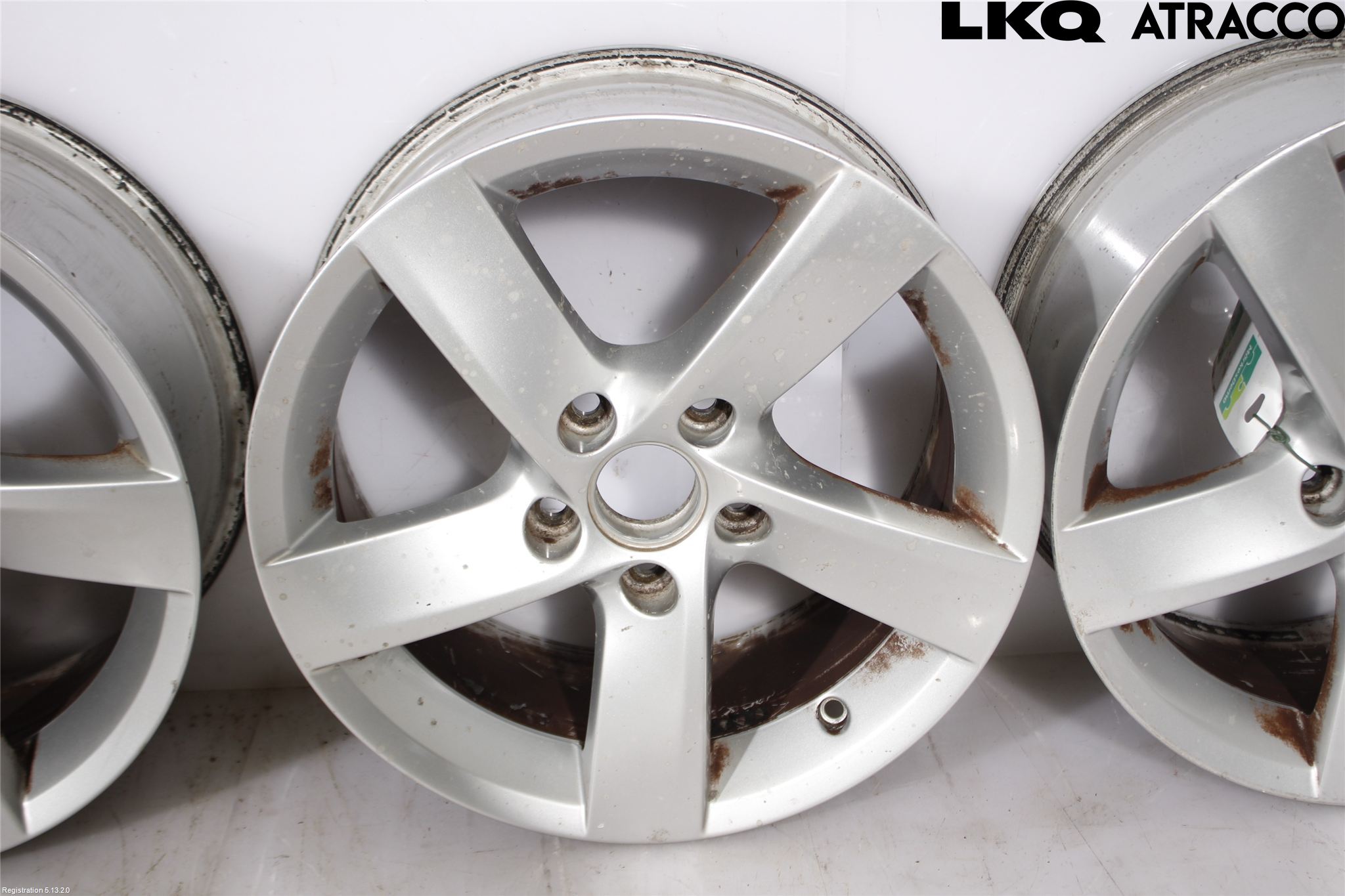 Volkswagen VW PASSAT 11-14 Felg Aluminium Sett 4Stk