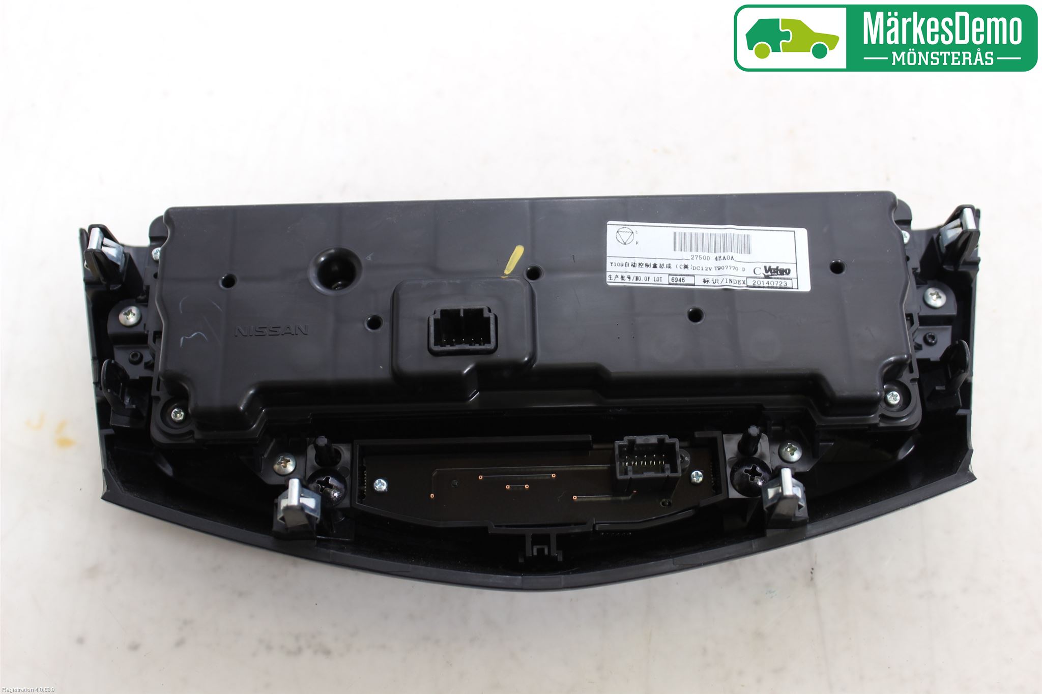 Nissan QASHQAI 14-17 Varme Ac Betjening-Display