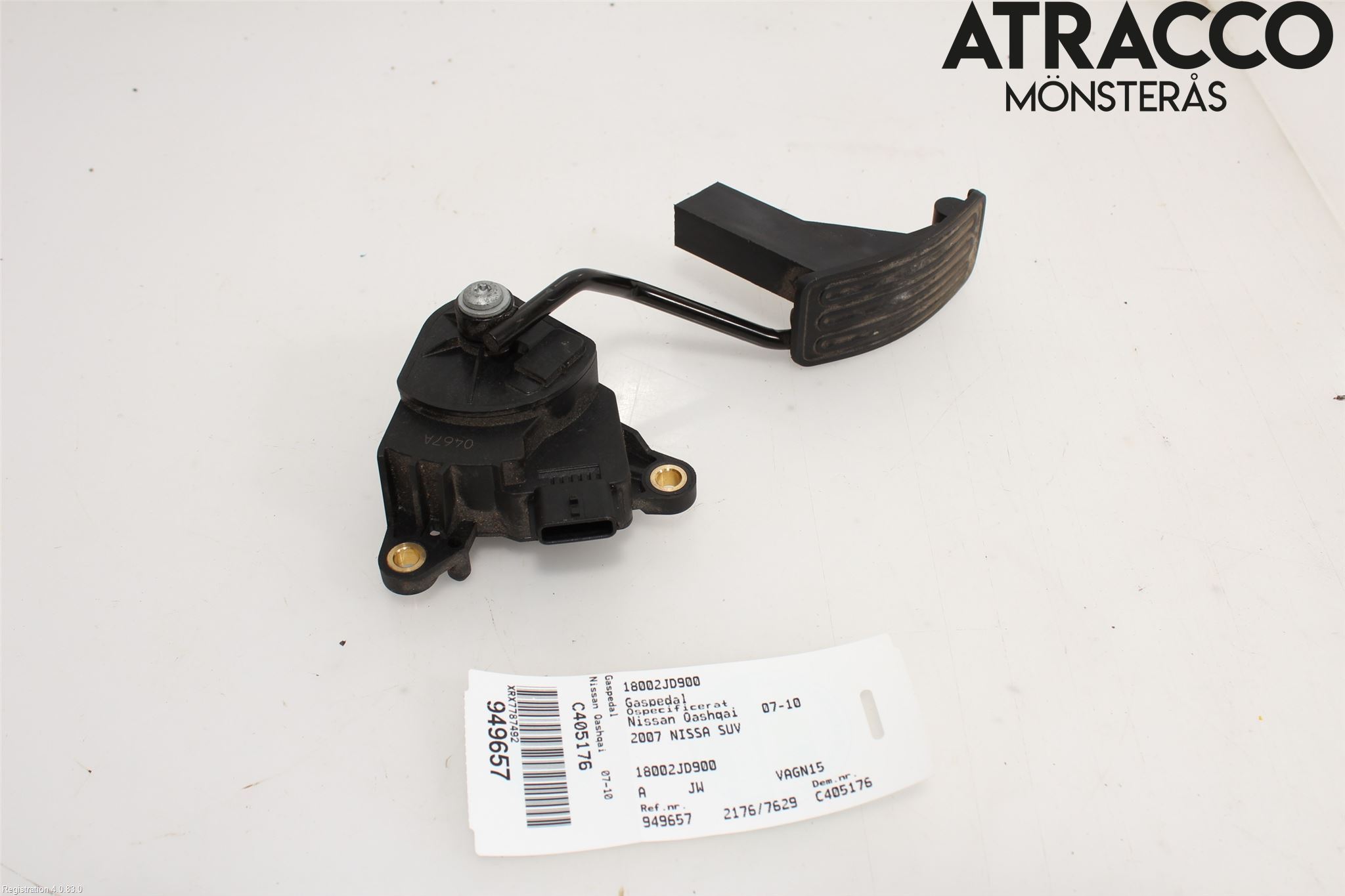 Nissan QASHQAI   07-10 Gasspedal