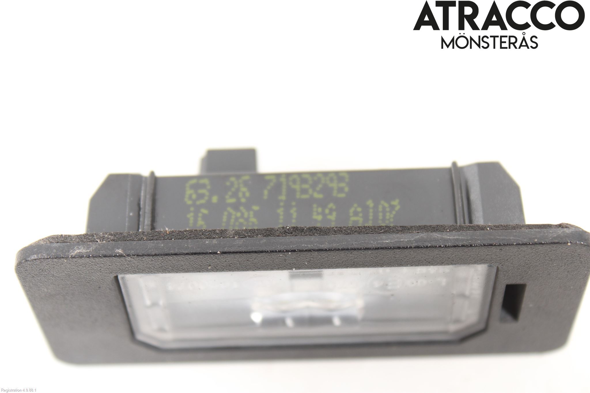 BMW 5 F10/F11/F18 09-17 Skilt Belysning