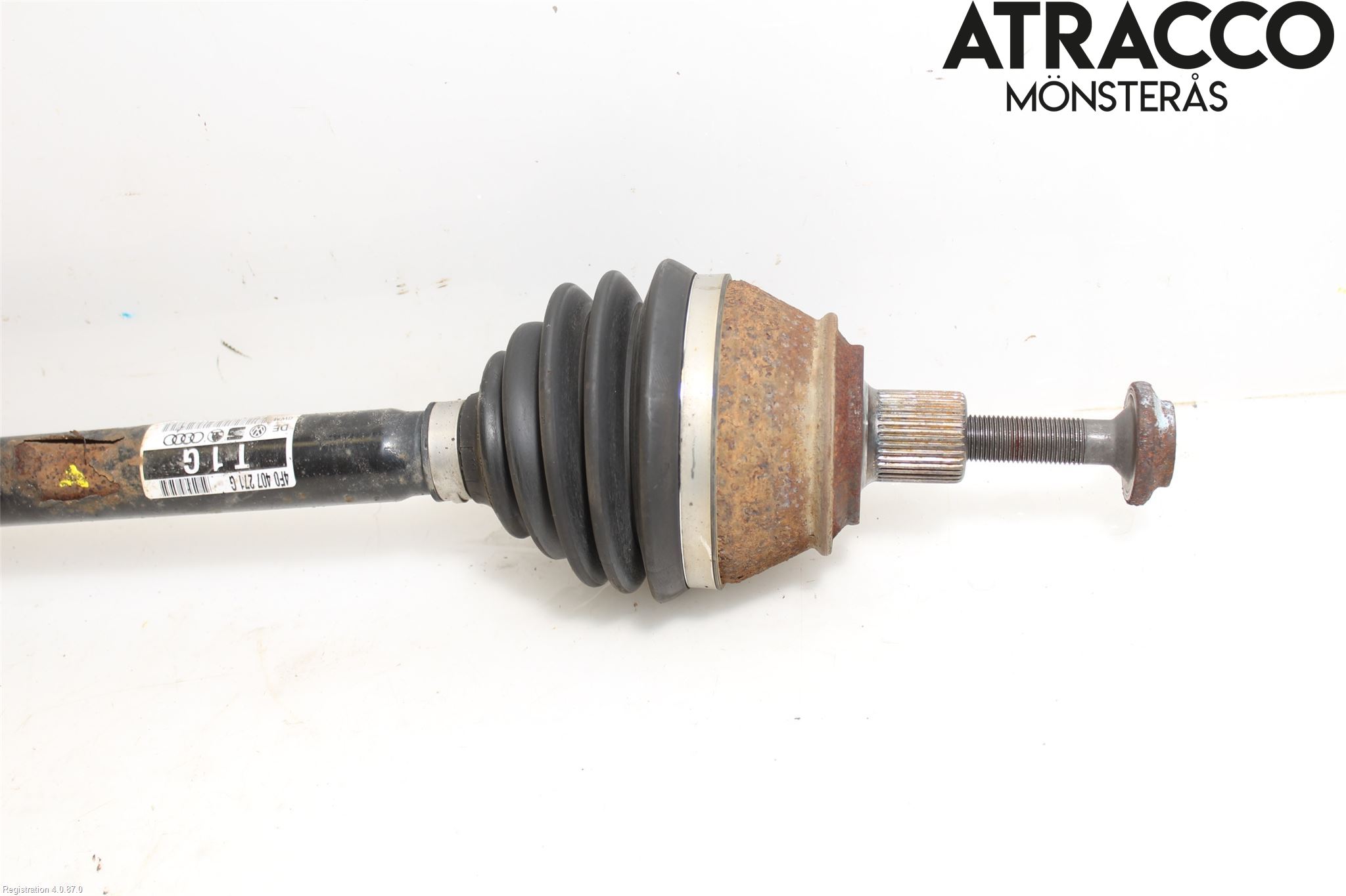 Audi A6/S6     05-11 Drivaksel Foran Kompl Venstre