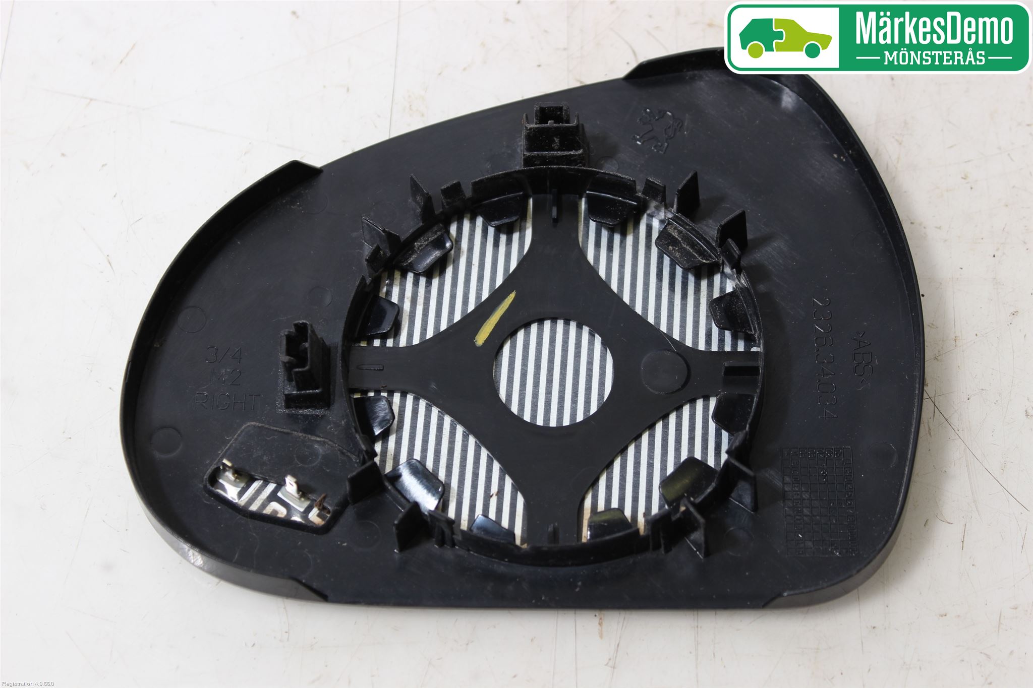 Peugeot 207 Speil Glass H