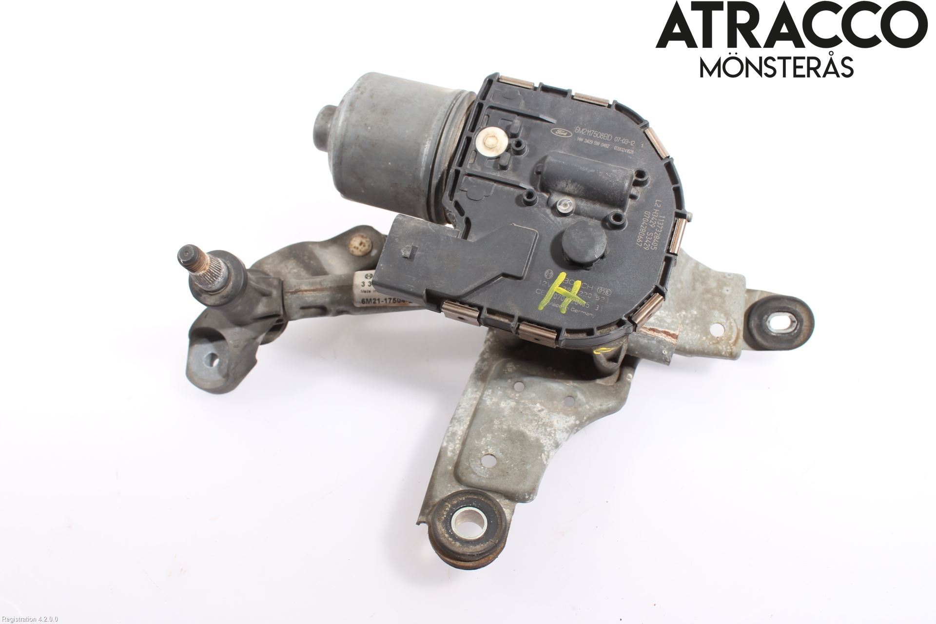 Ford S-MAX 06-15 Viskermotor Frontrute