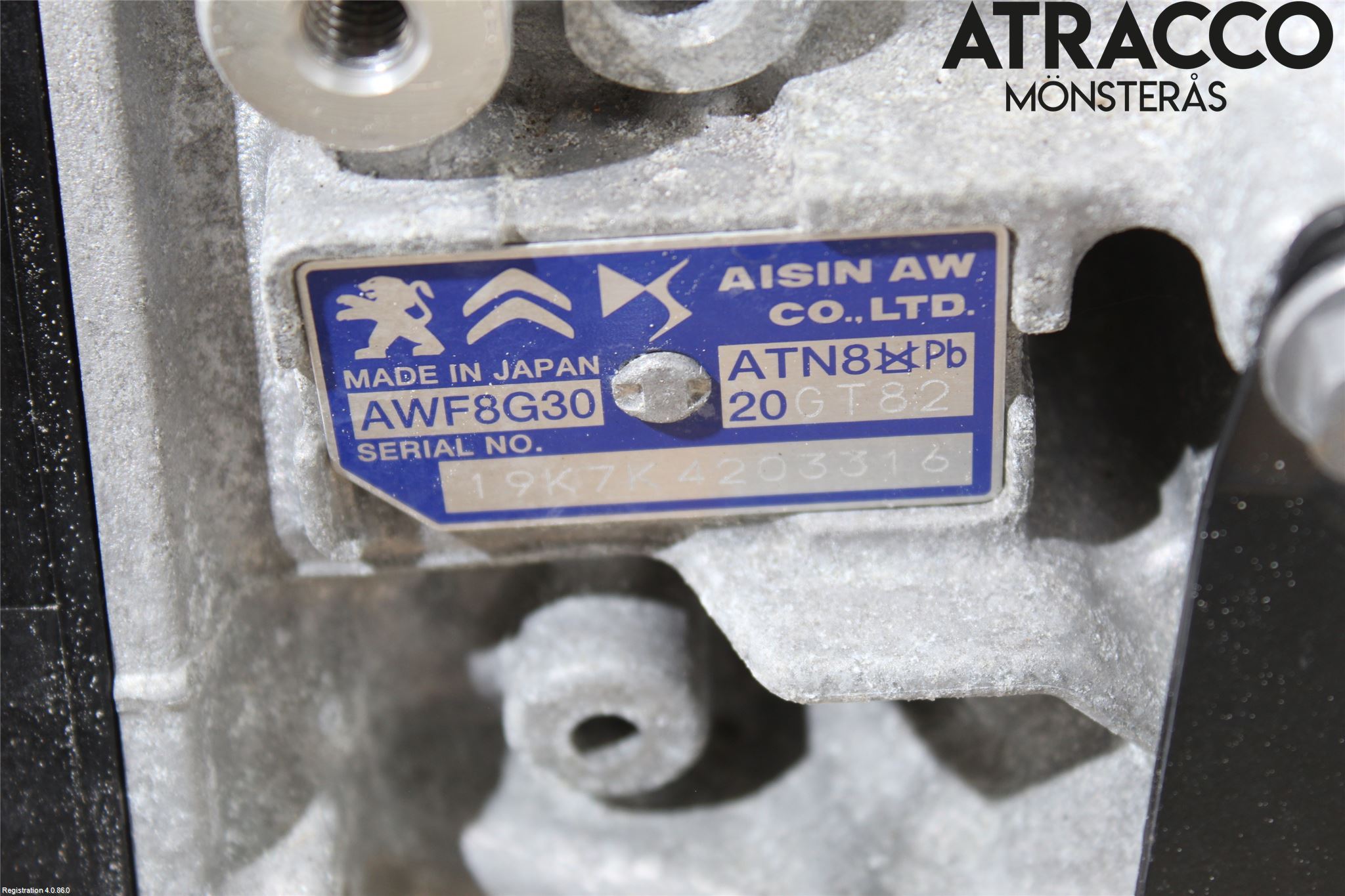 Peugeot 208/E-208 20- Gearkasse Automat