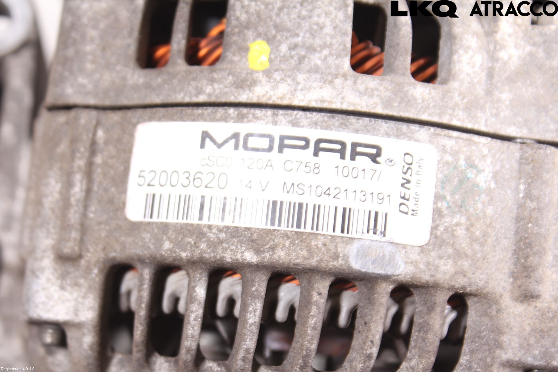 Opel COMBO D 12-18 Dynamo