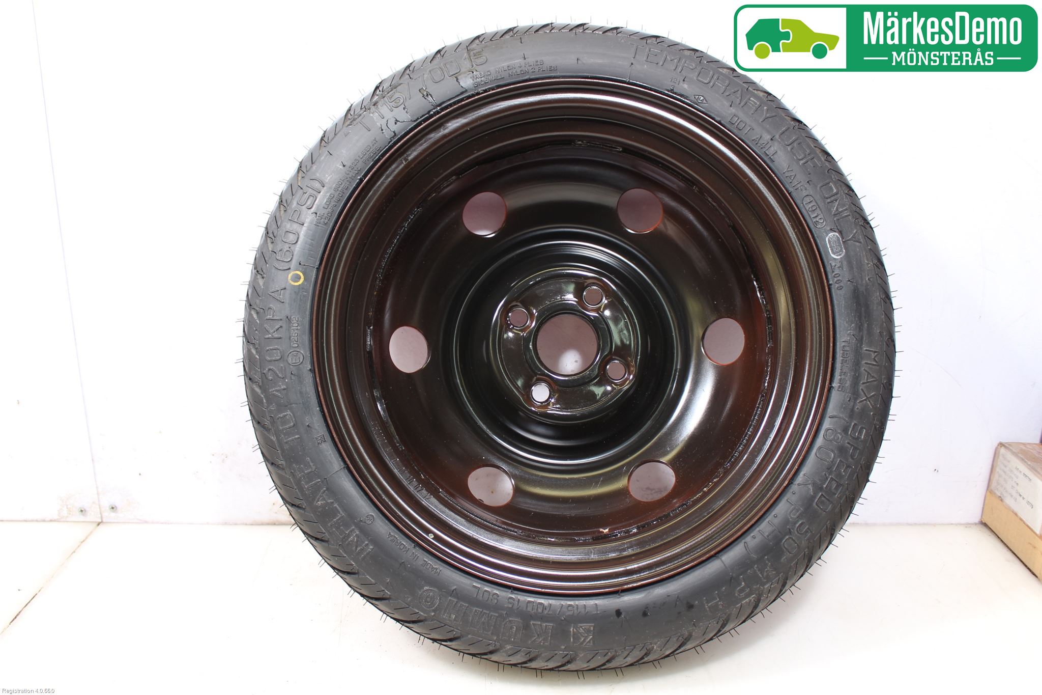 Hyundai i20 PB 09-14 Hjul Reservehjul Minitype
