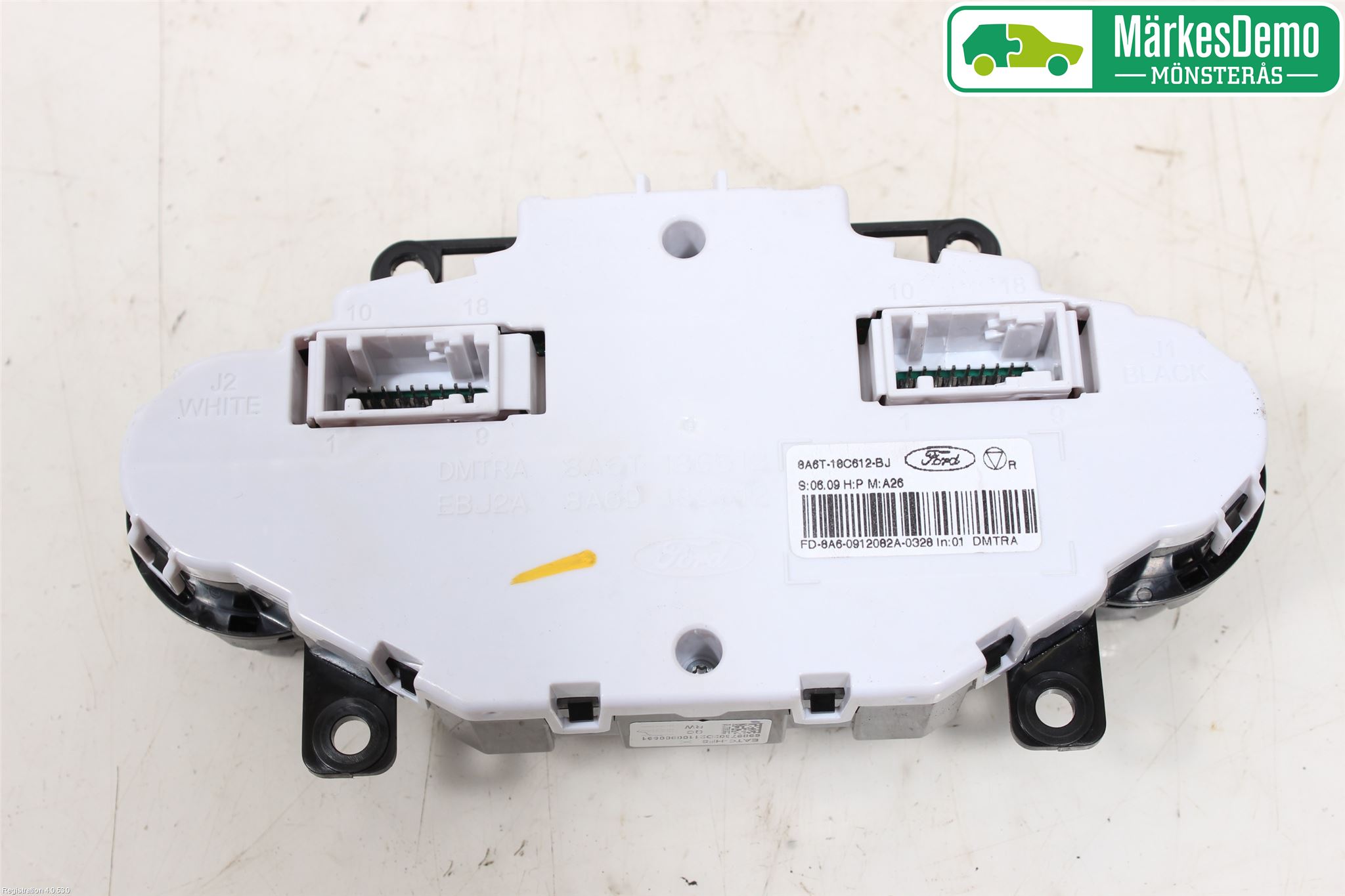 Ford FIESTA 09-12 Varme Ac Betjening-Display