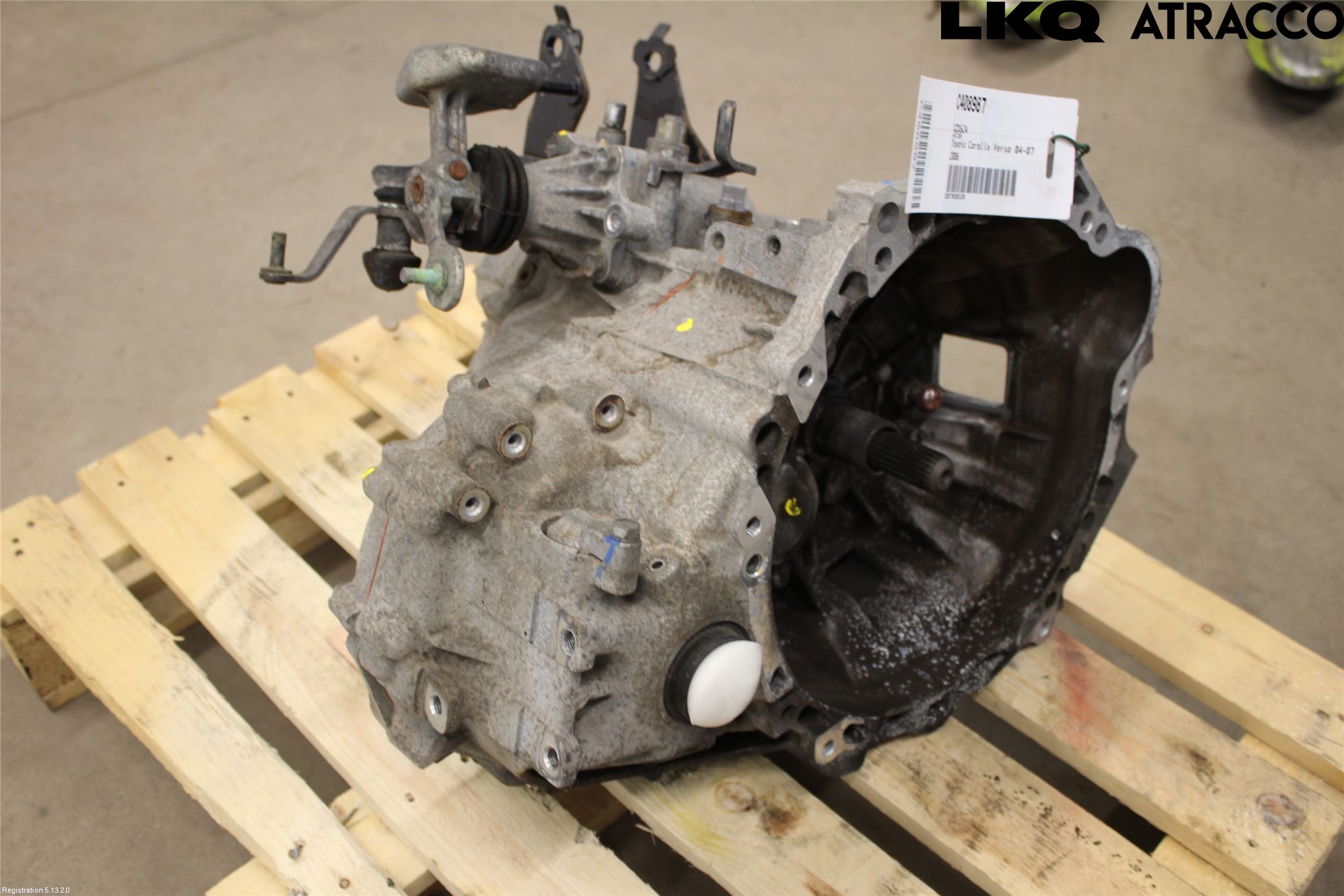 Toyota COROLLA VERSO 04-07 Gearkasse 5 Trinn