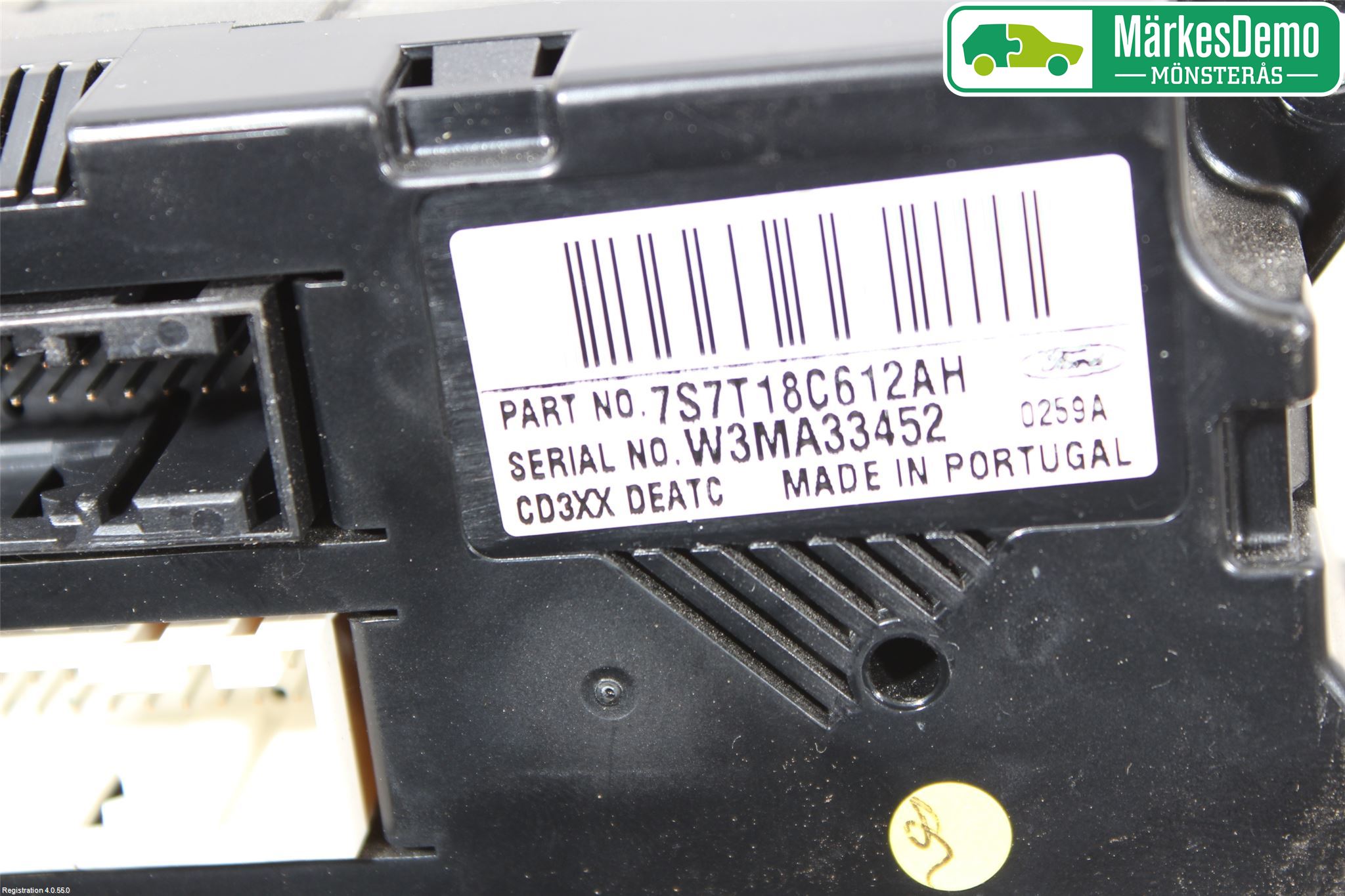 Ford MONDEO 07-15 Varme Ac Betjening-Display