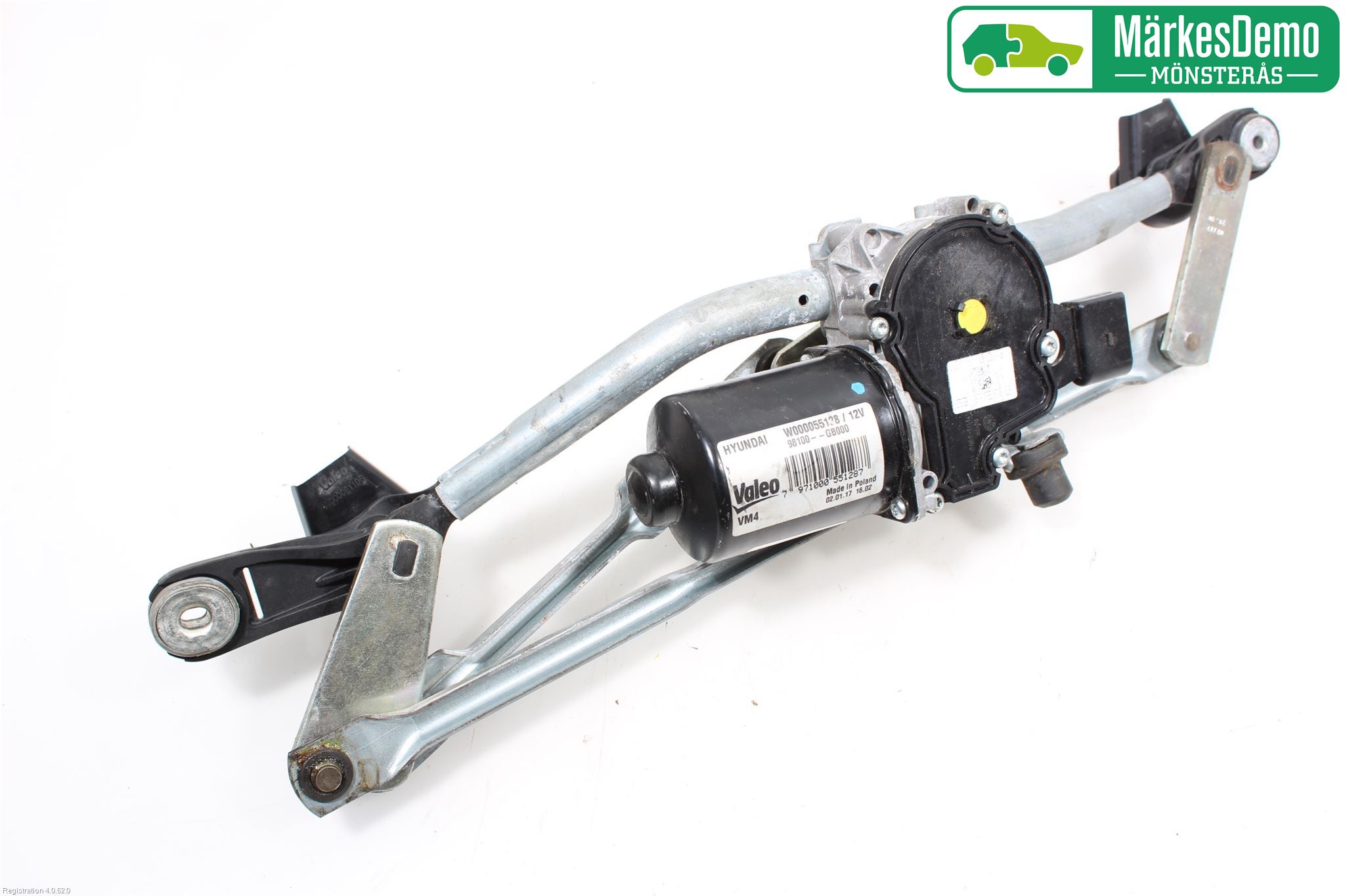 Hyundai i20 GB 15-20 Viskermotor Frontrute