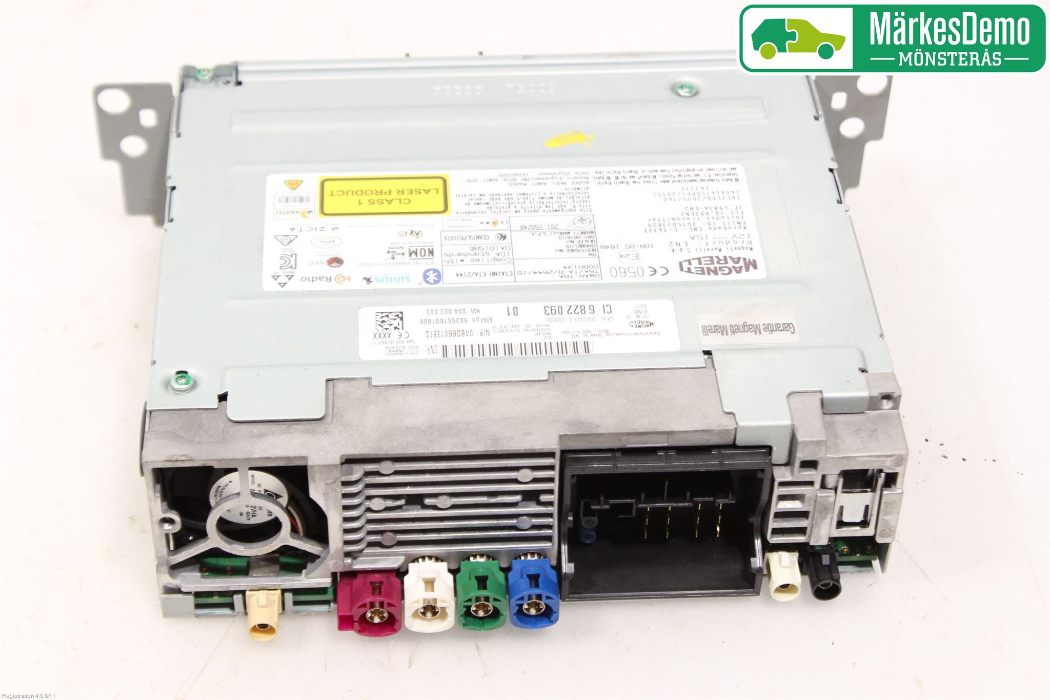 BMW 3 F30/F31/F80 12-19 Stereo Radio Med Cd