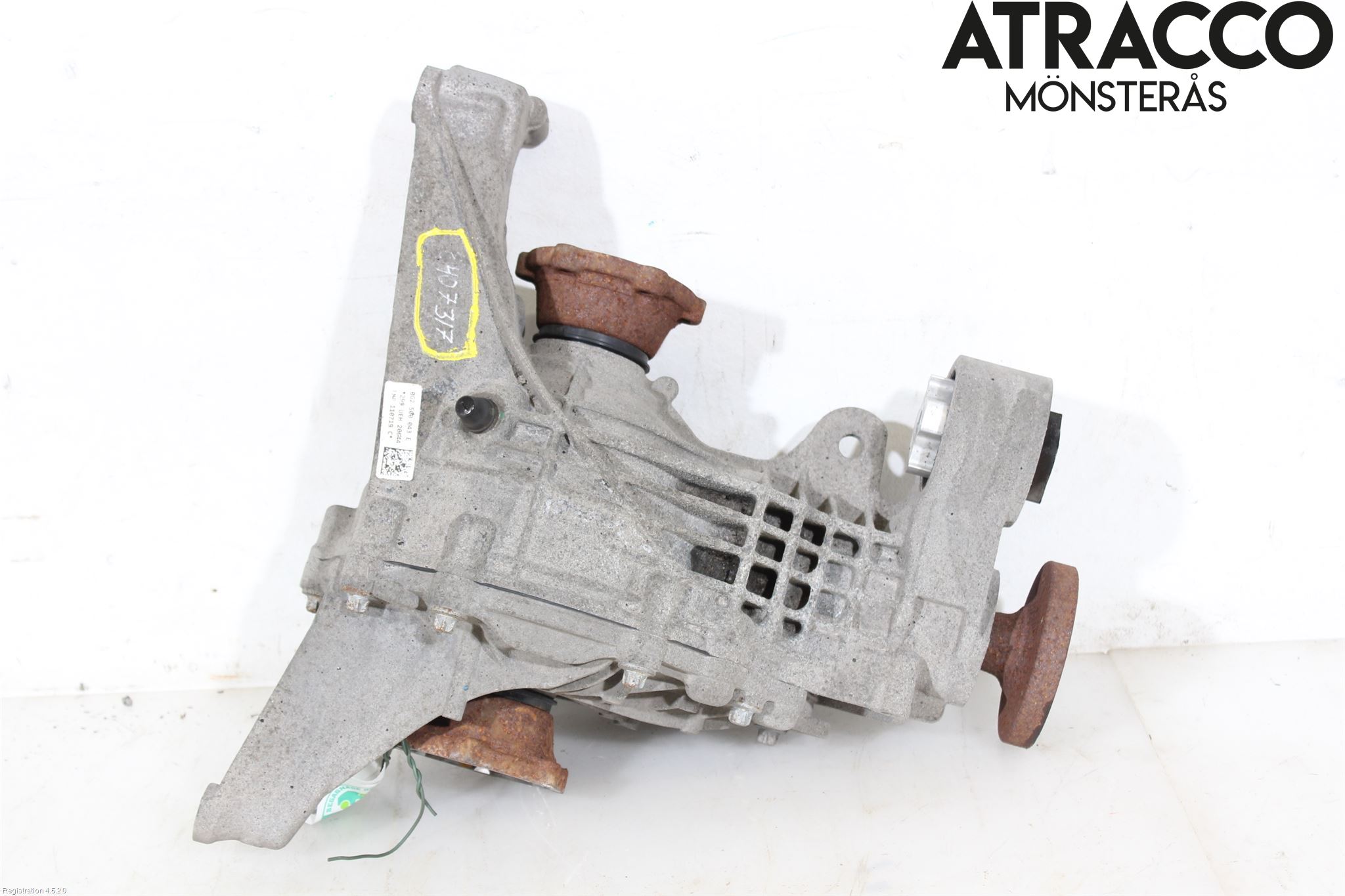 Audi A6 F2/C8 19- Bakaksel Kardang Bak -Diff