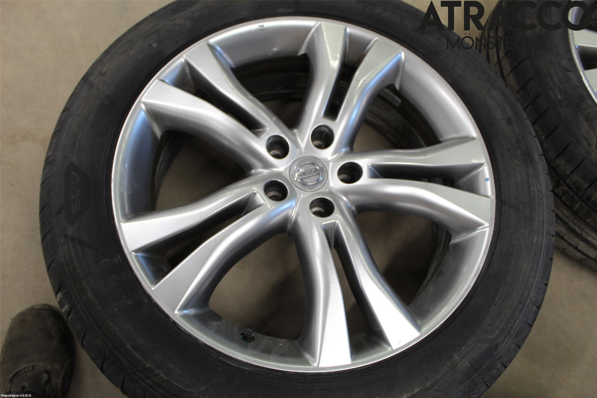 Nissan MURANO 09-15 Dekk Sommer På Alu Felg 4Stk