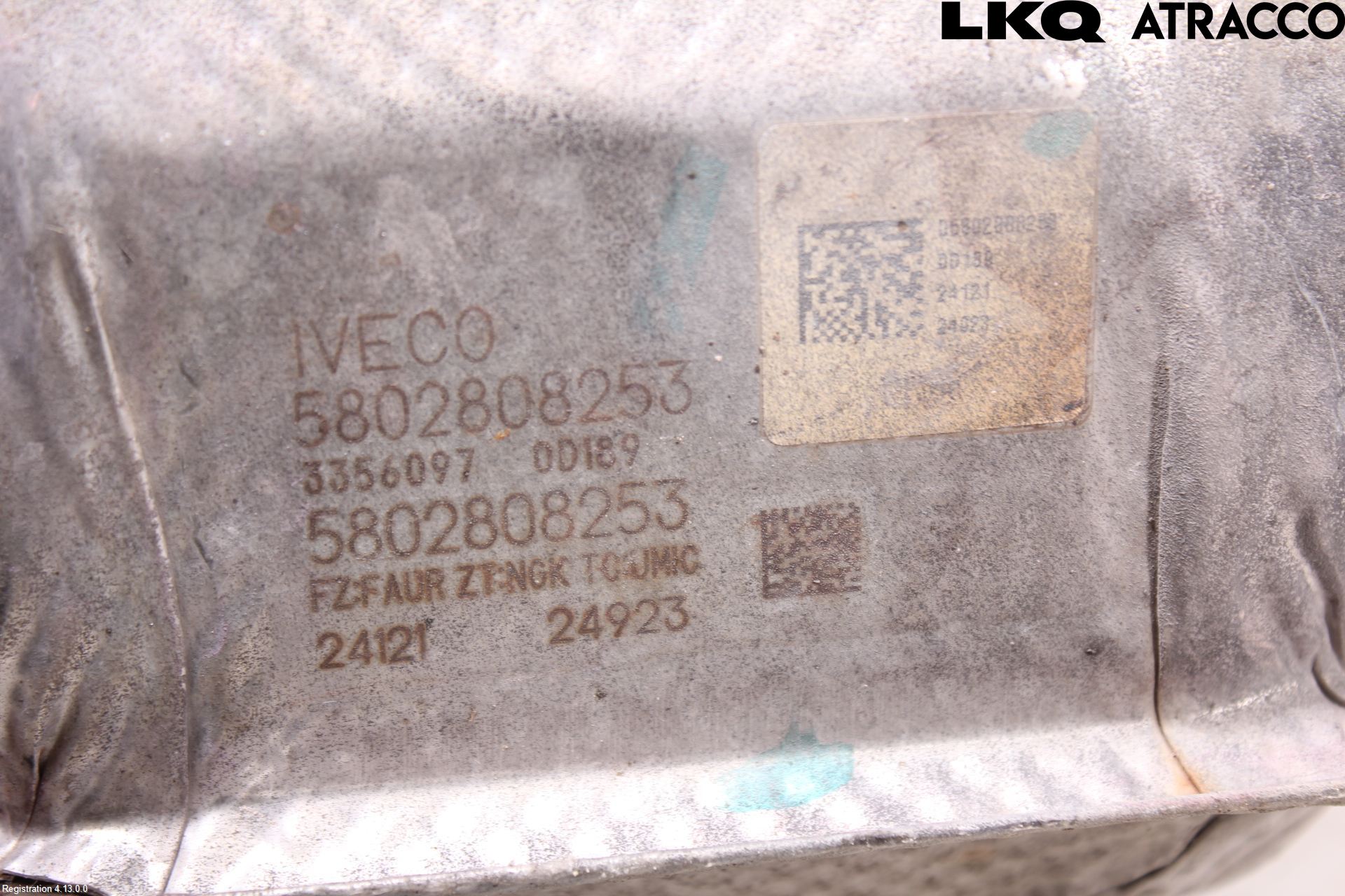 Iveco DAILY 14->> Eksos Partikketfilter
