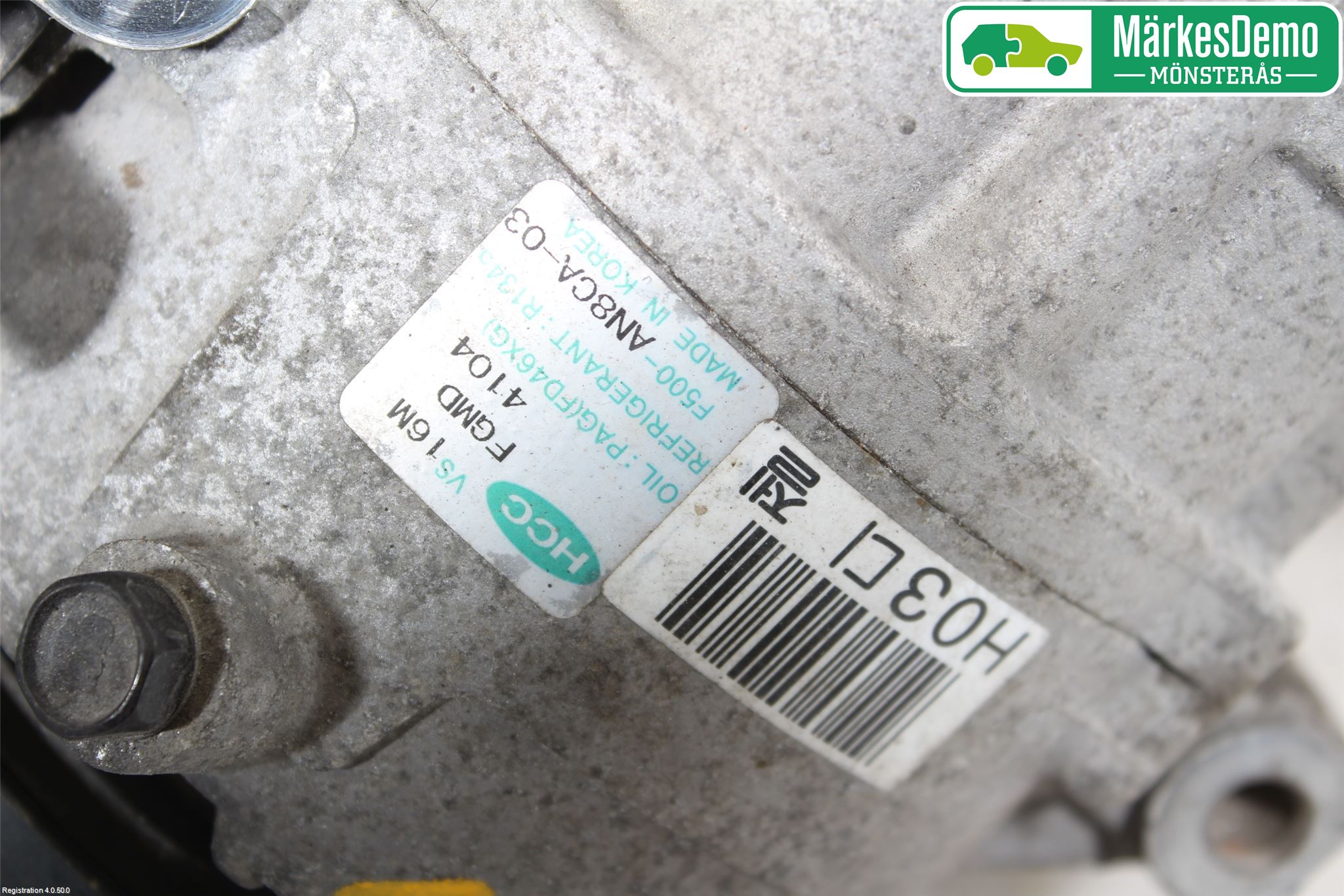 Hyundai i30 FD 07-12 Varme Ac Kompressor