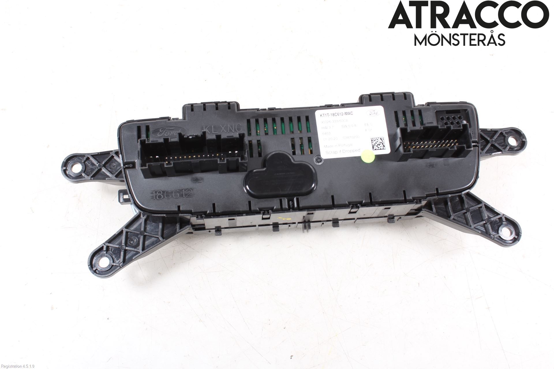 Ford TRANSIT/TOURNEO CONNECT 13-22 Varme Ac Betjening-Display