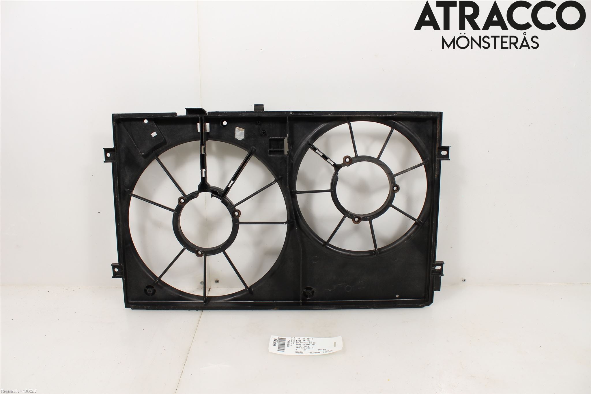Volkswagen VW TOURAN 03-10 Kjølevifte-Radiator Hus-Kåpe