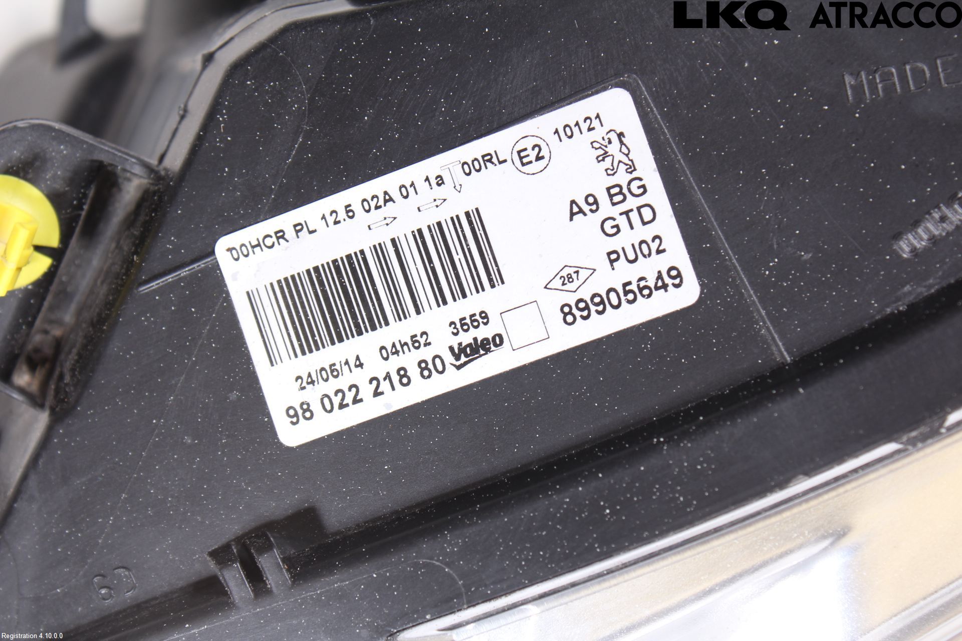Peugeot 208 12-15 Frontlykt Venstre
