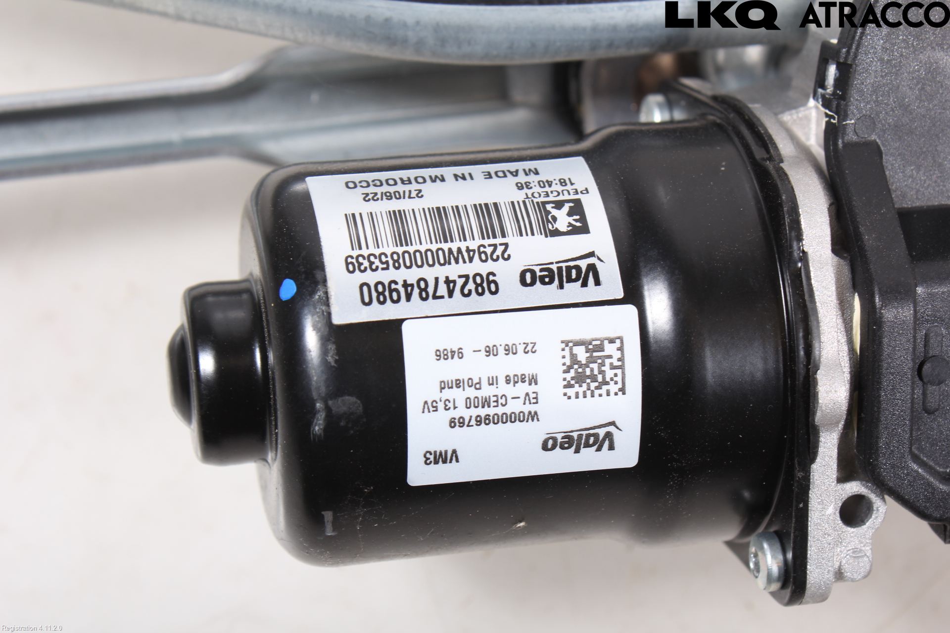 Citroen C4/E-C4 C4X/E-C4X III 21- Viskermotor Frontrute