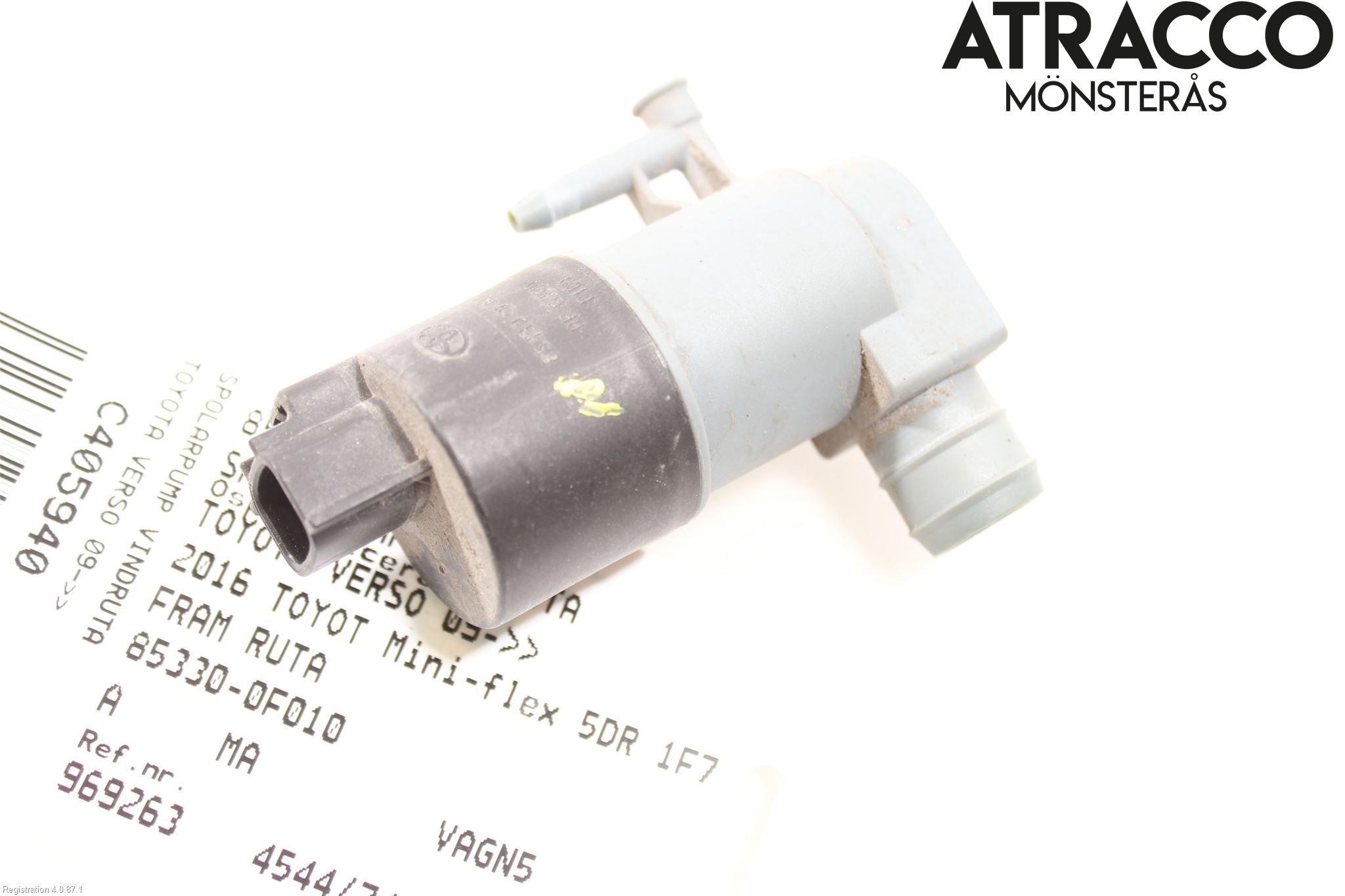 Toyota VERSO 09-18 Spylerpumpe Frontrute