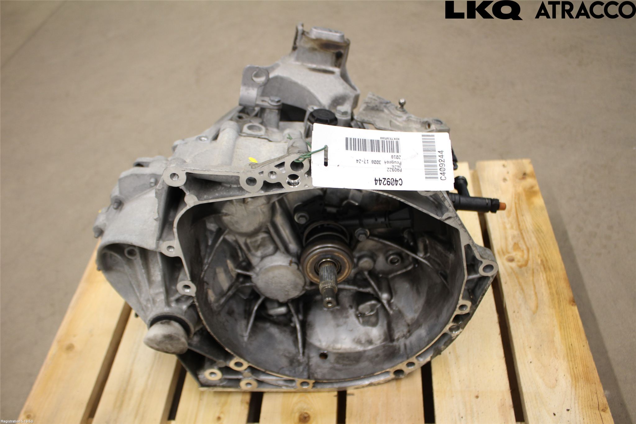 Peugeot 3008 17-24 Gearkasse 6 Trinn