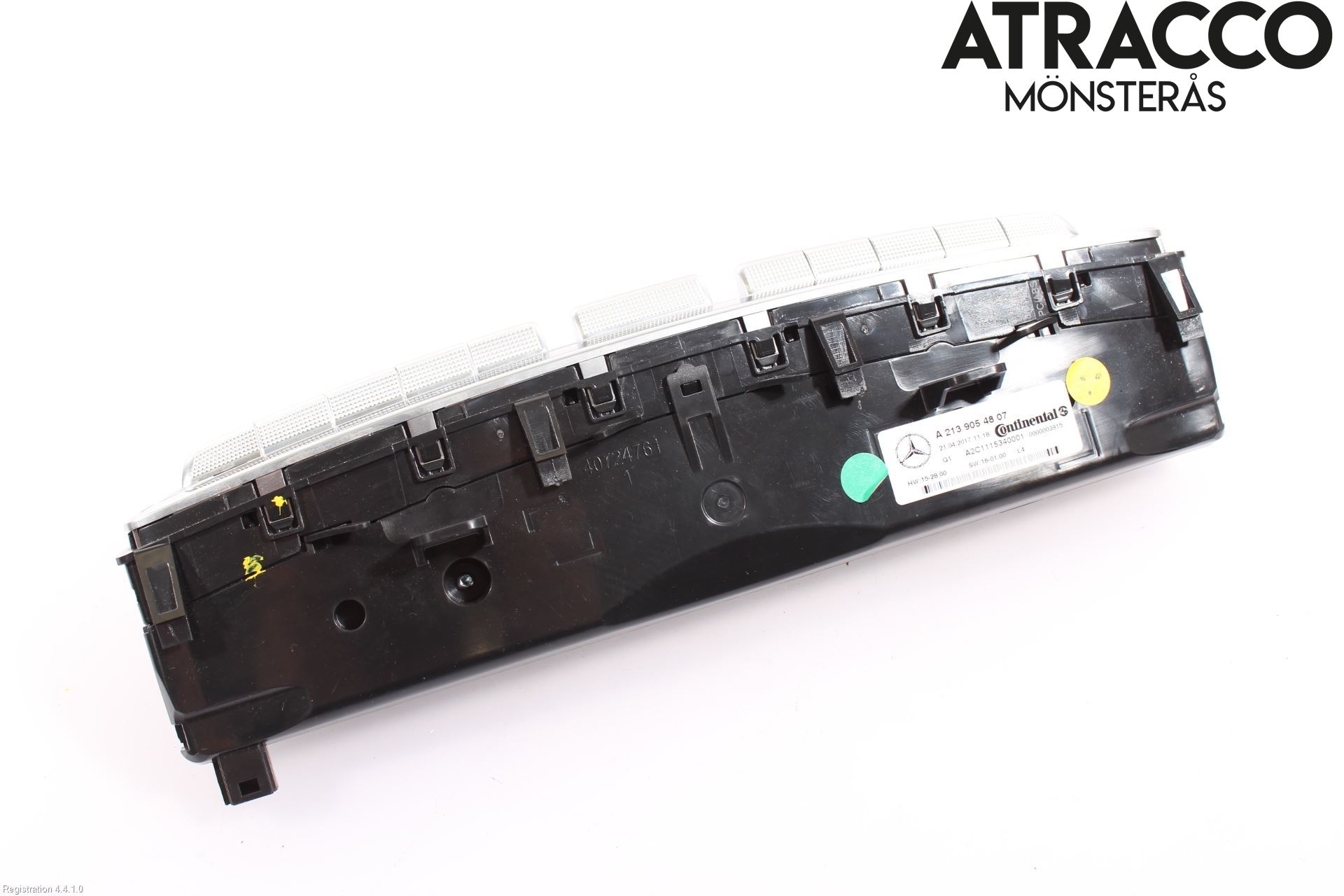 Mercedes-Benz MB E-KLASS (W213) 16-23 Varme Ac Betjening-Display