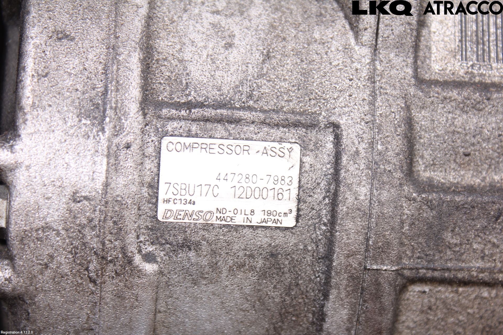 Mercedes-Benz MB SPRINTER (W906) 06-18 Varme Ac Kompressor